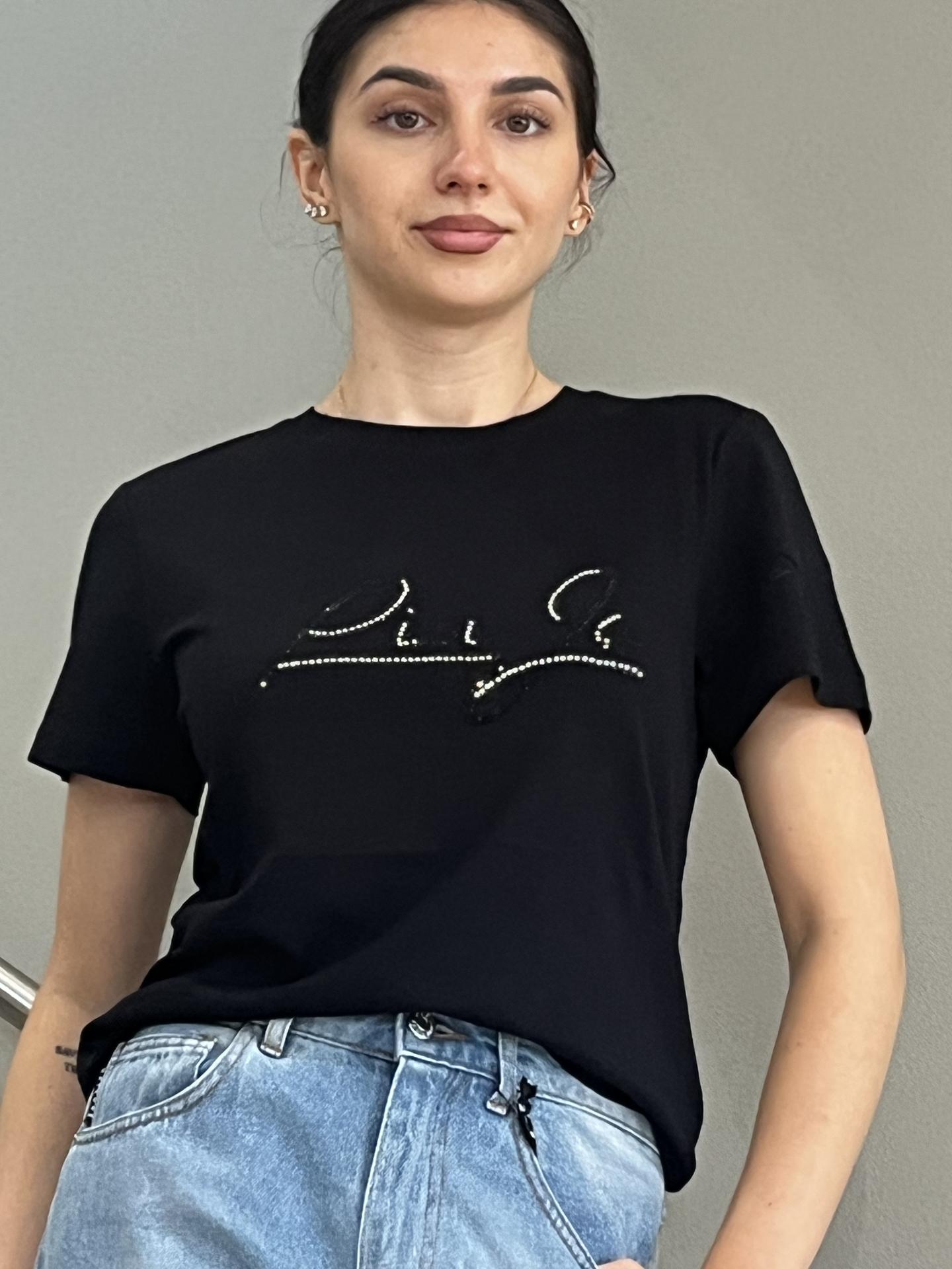 MAGLIA LIU.JO WEAR MF5410 NERO