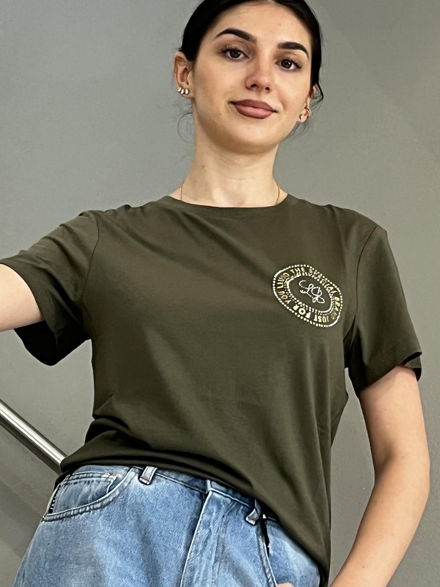 MAGLIA LIU.JO WEAR MF5410 VERDE