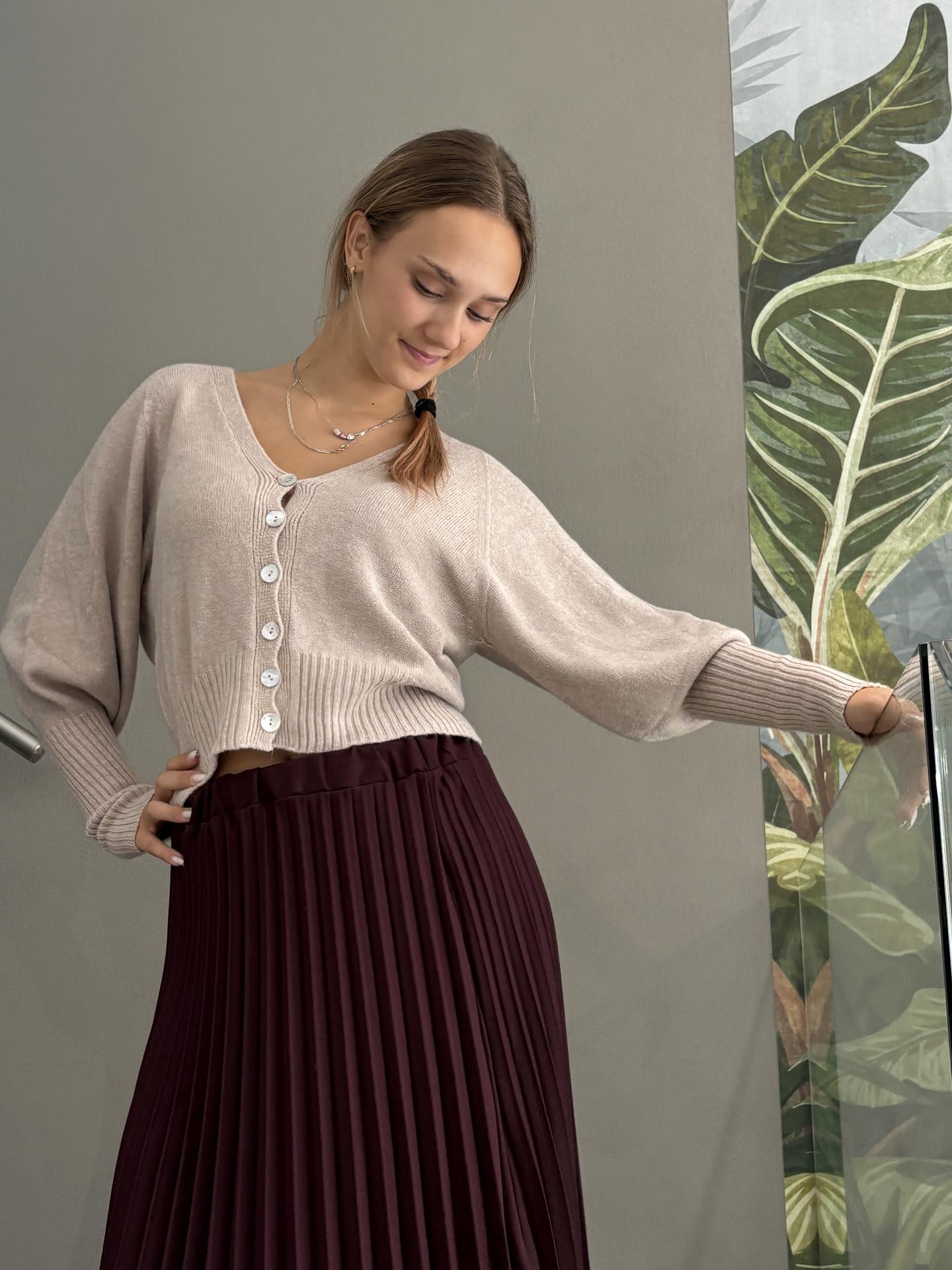 MAGLIA HAVEONE MMGR051 BEIGE