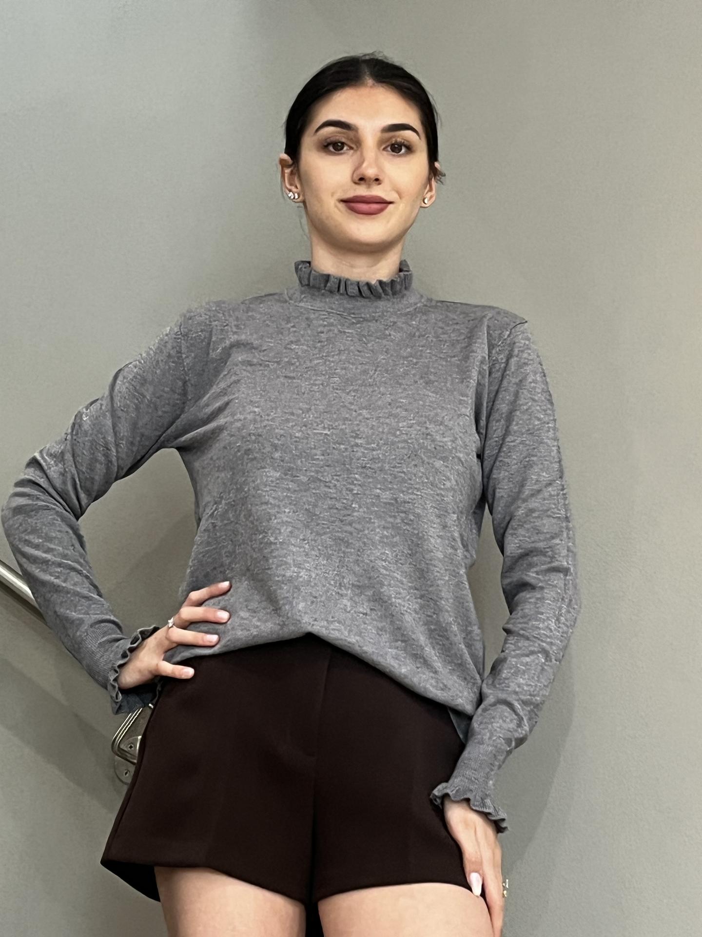 MAGLIA HAVEONE MNCP059 GRIGIO