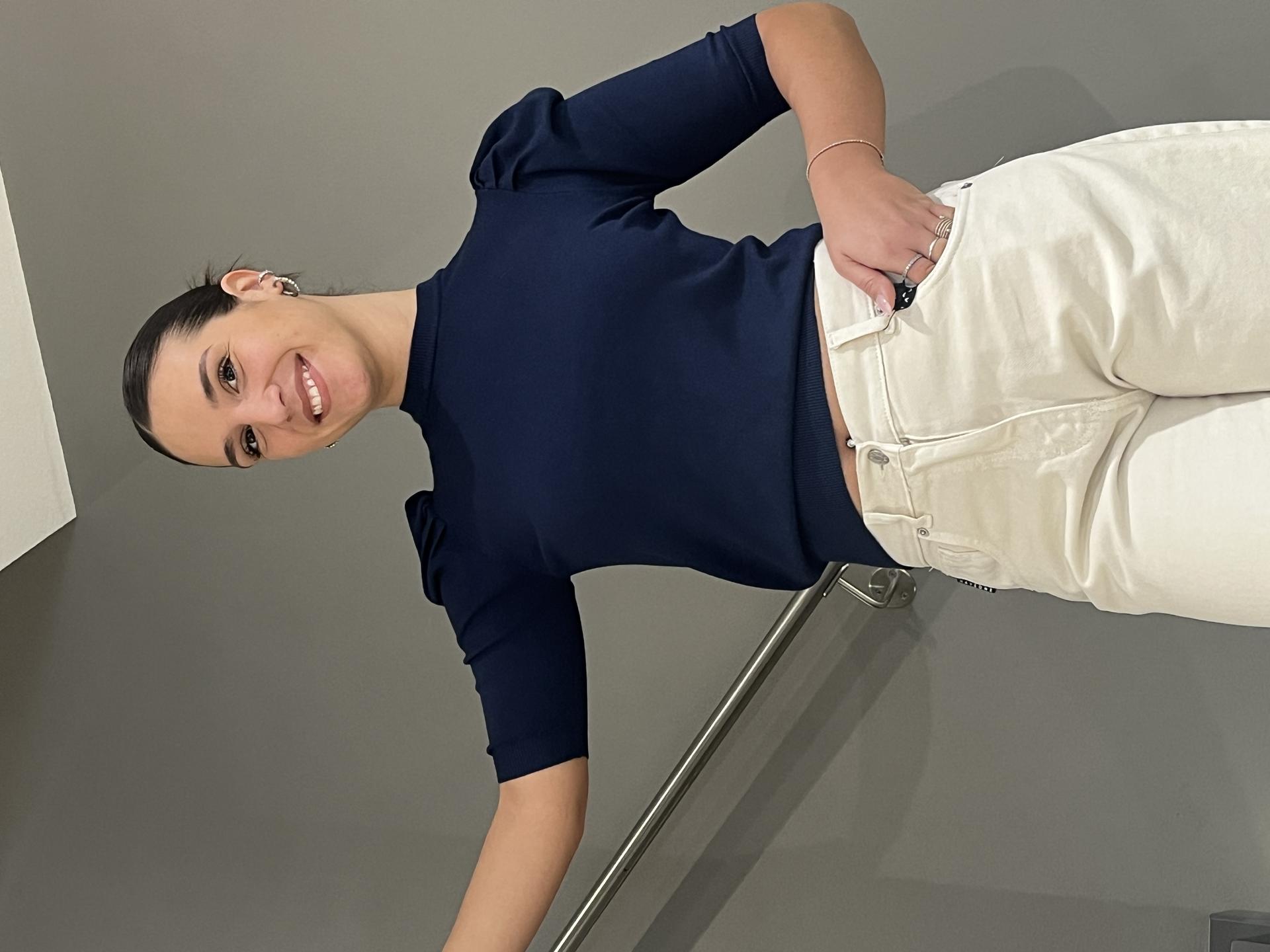 MAGLIA HAVEONE MNCP447 BLUE