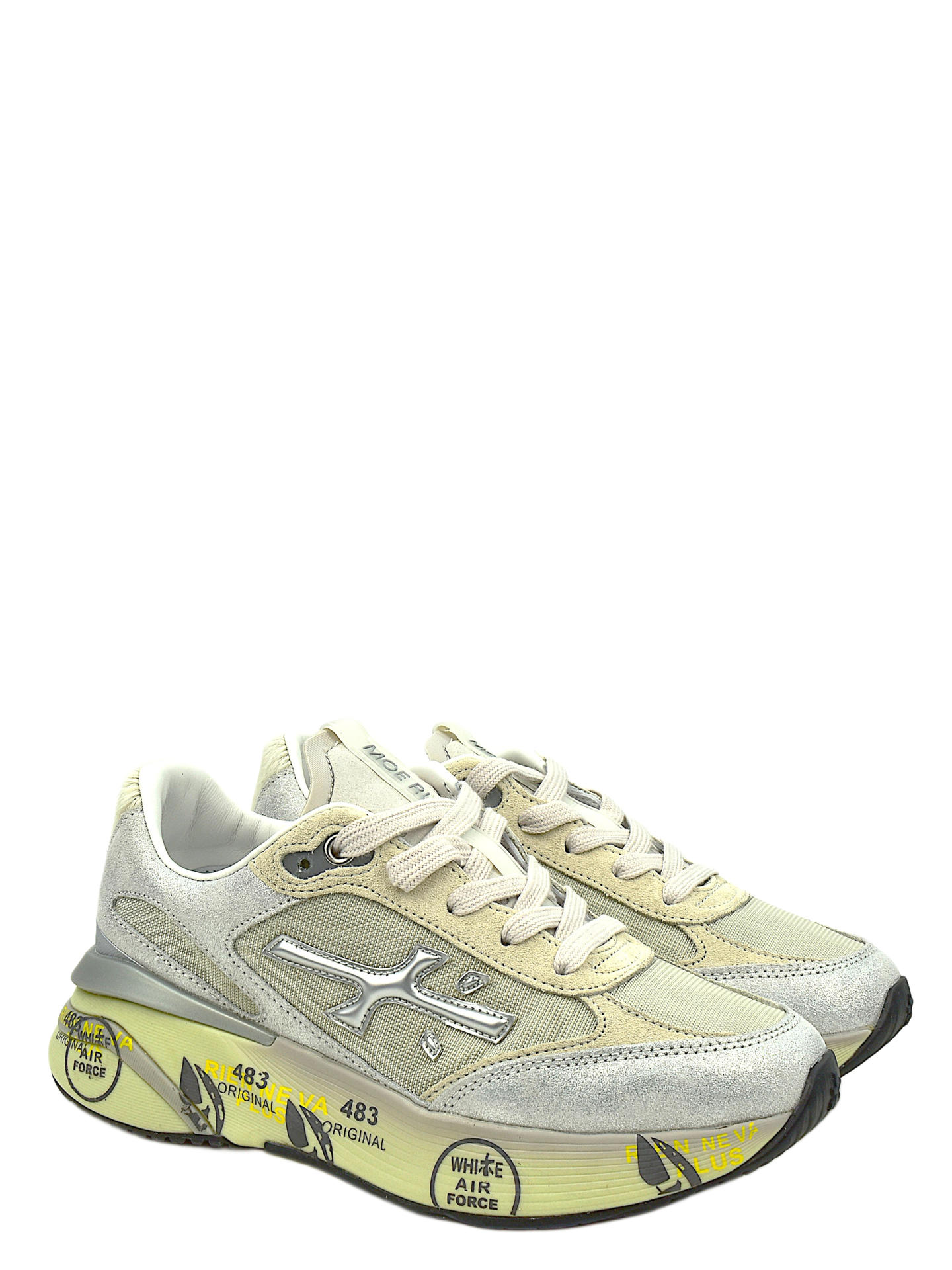 SNEAKERS PREMIATA MOERUND ARGENTO