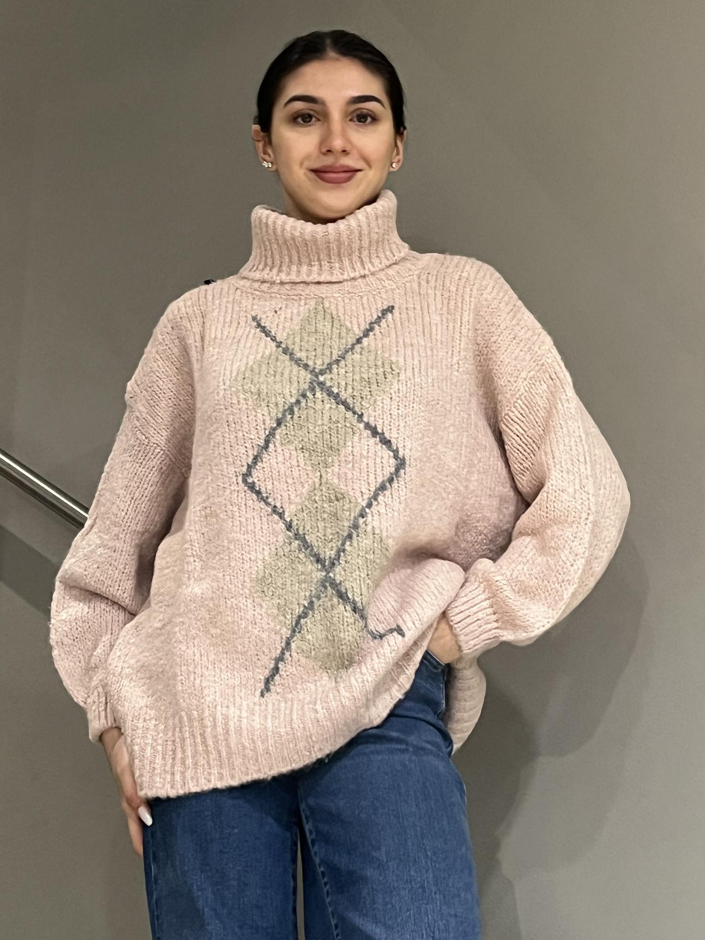MAGLIA HAVEONE MPQM276 ROSA