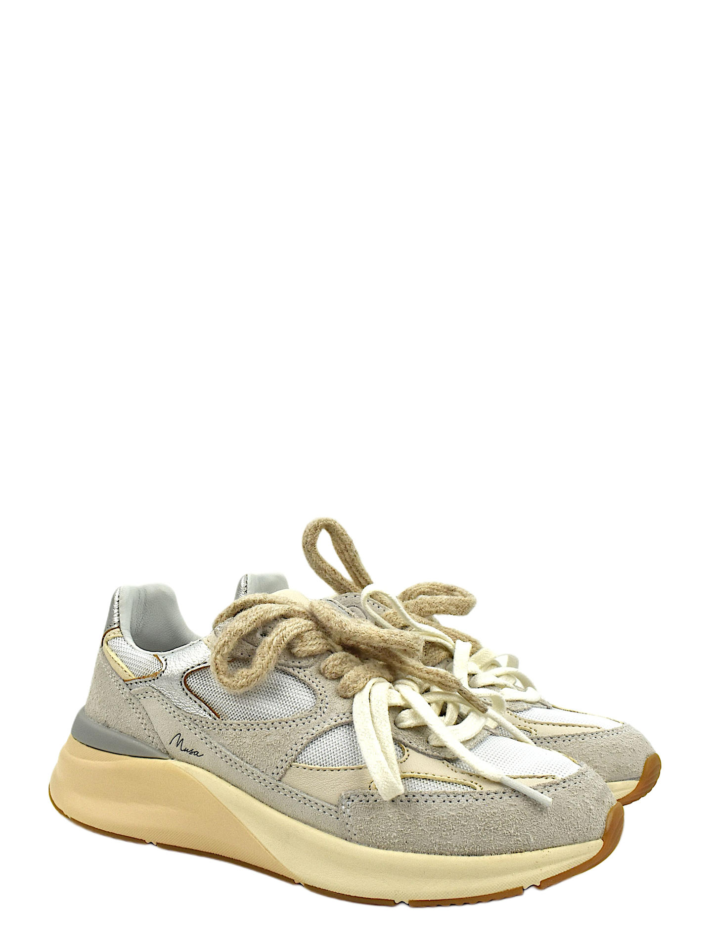 SNEAKERS D.A.T.E MSMNWH BIANCO