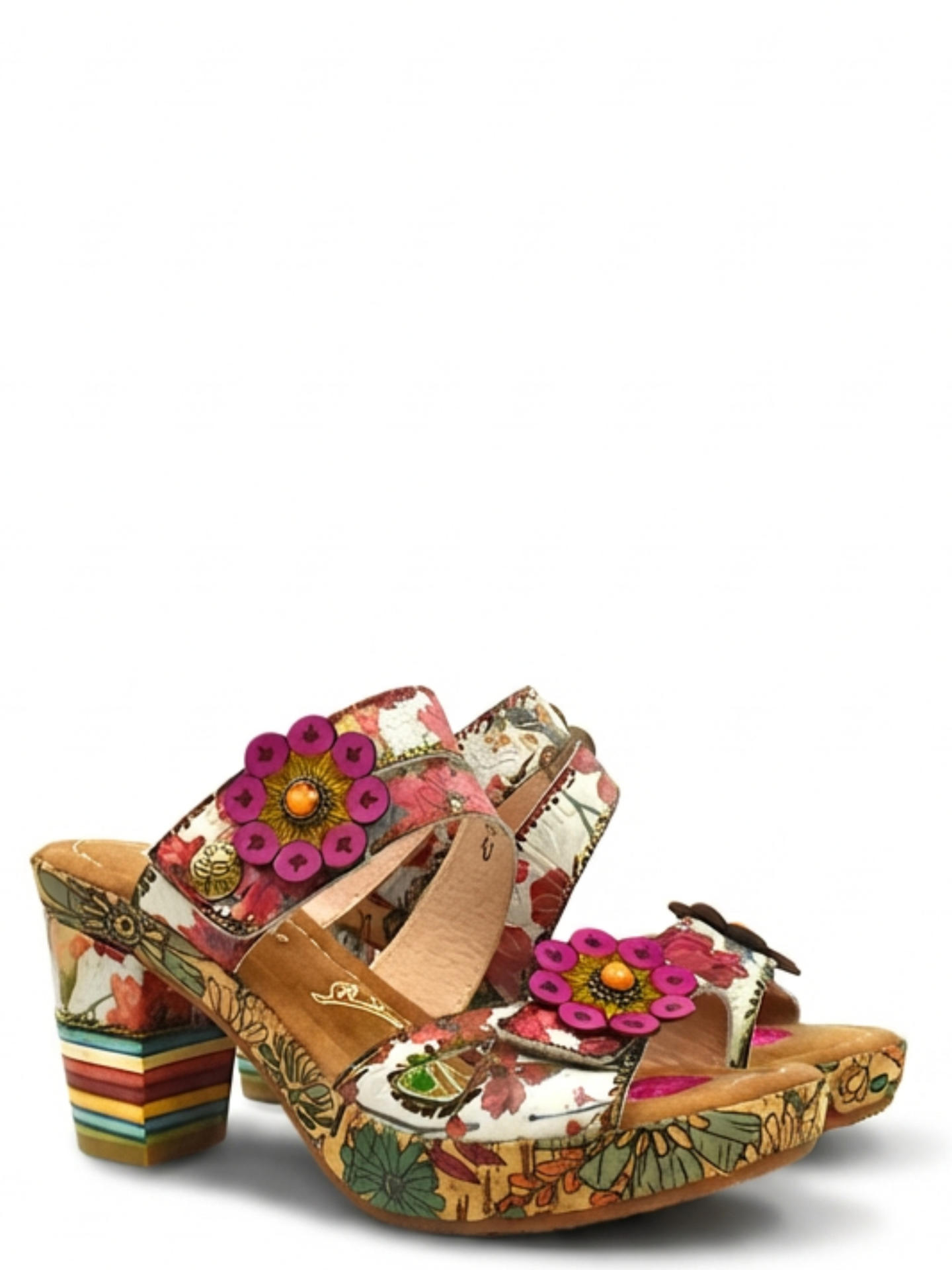 SANDALO ALTO LAURA VITA NELLAO32 MULTICOLOR