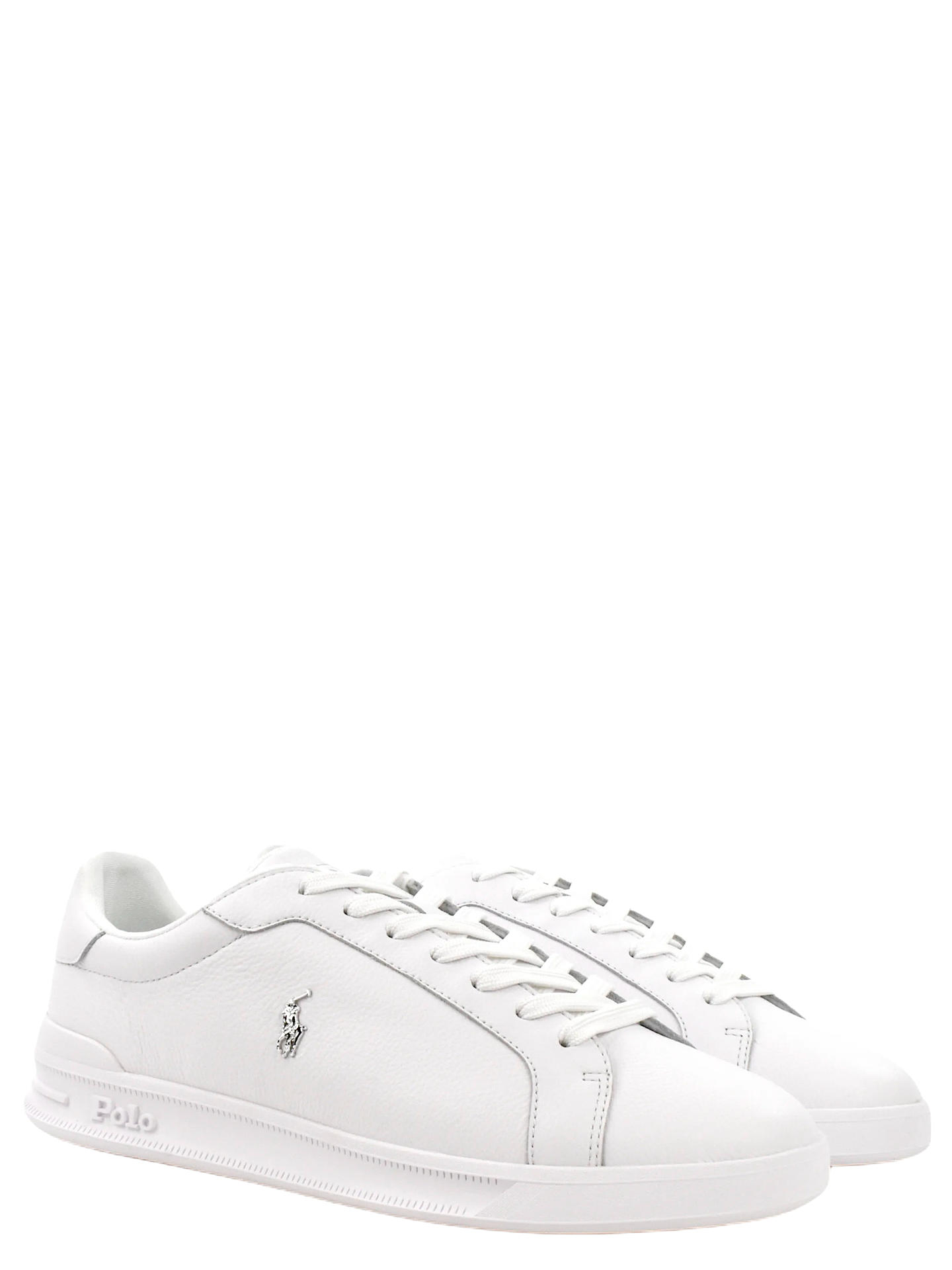 SNEAKERS RALPH LAUREN P07158 BIANCO/ARGENTO