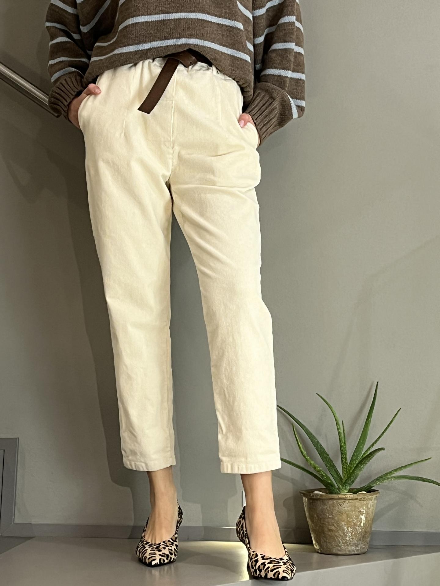 PANTALONE MOTEL PA3825 BIANCO