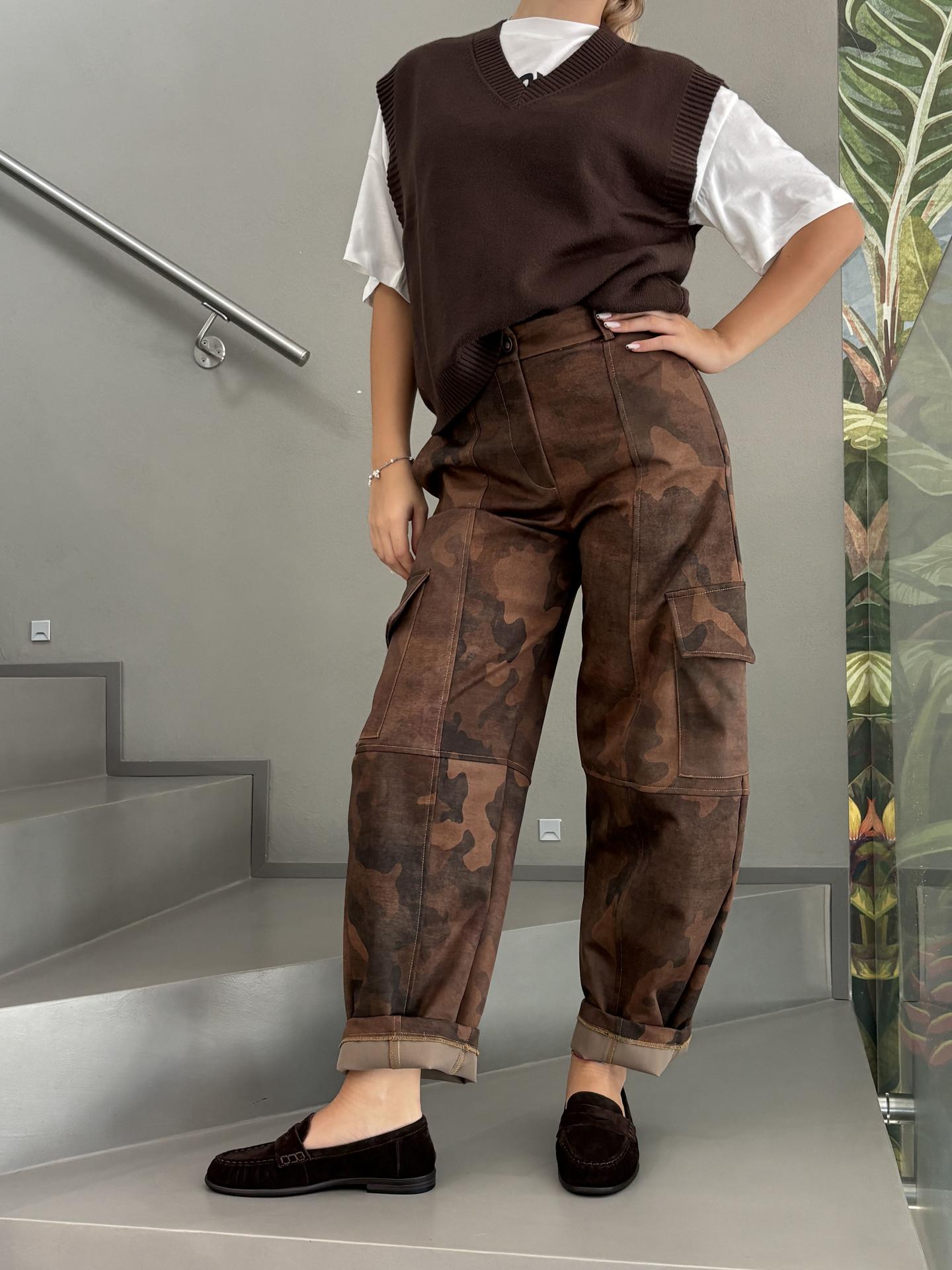 JEANS SUSY MIX PA988SMSTP33 MARRONE