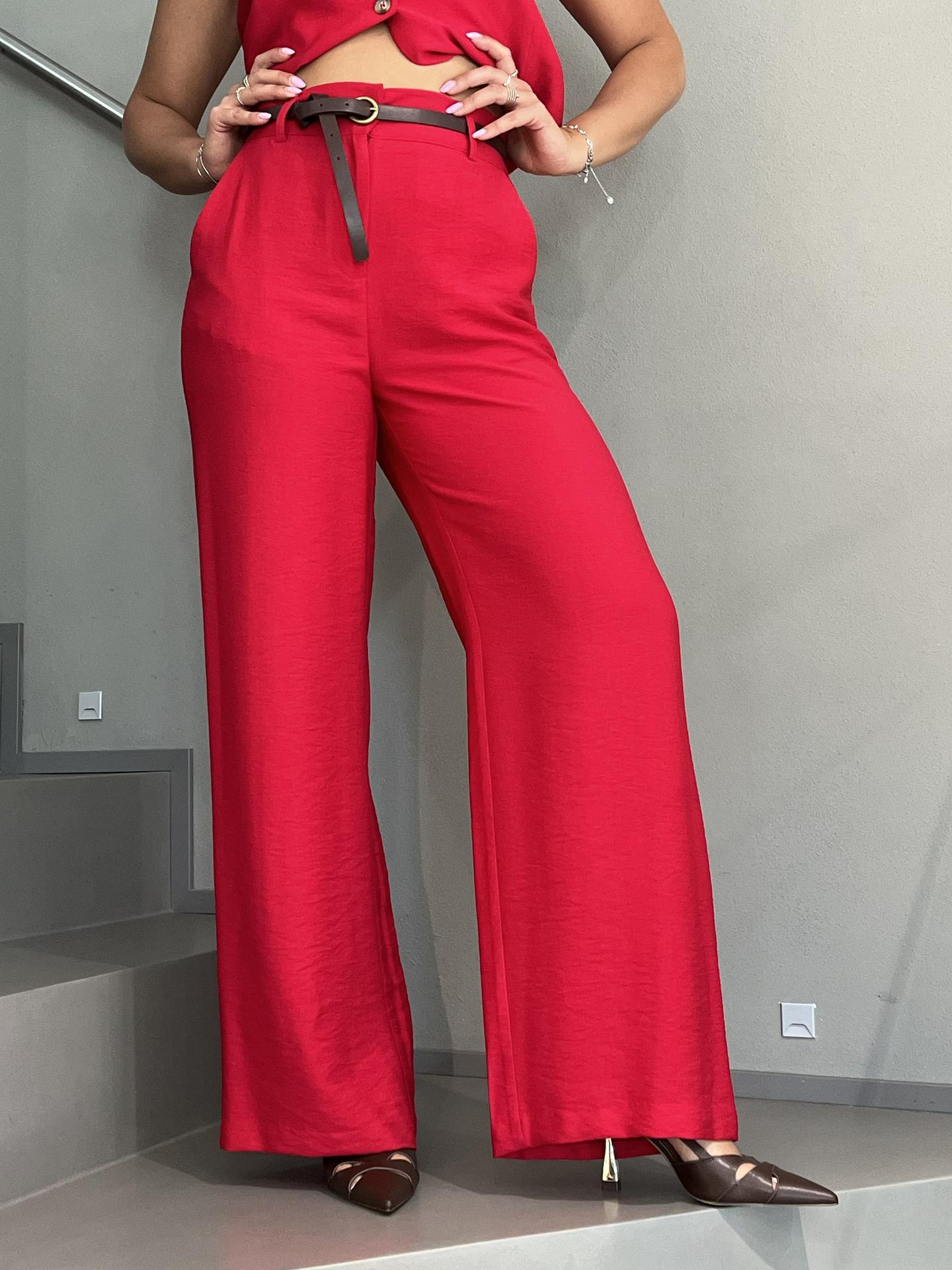 PANTALONE HAVEONE PIAQ532 ROSSO