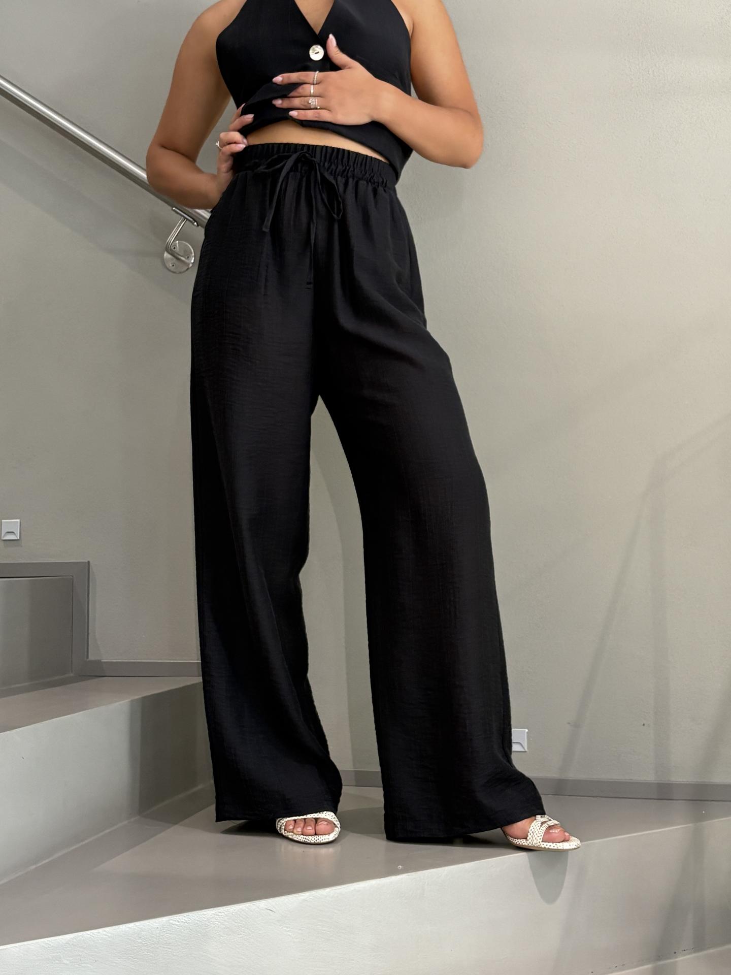 PANTALONE HAVEONE PIAQ549 NERO