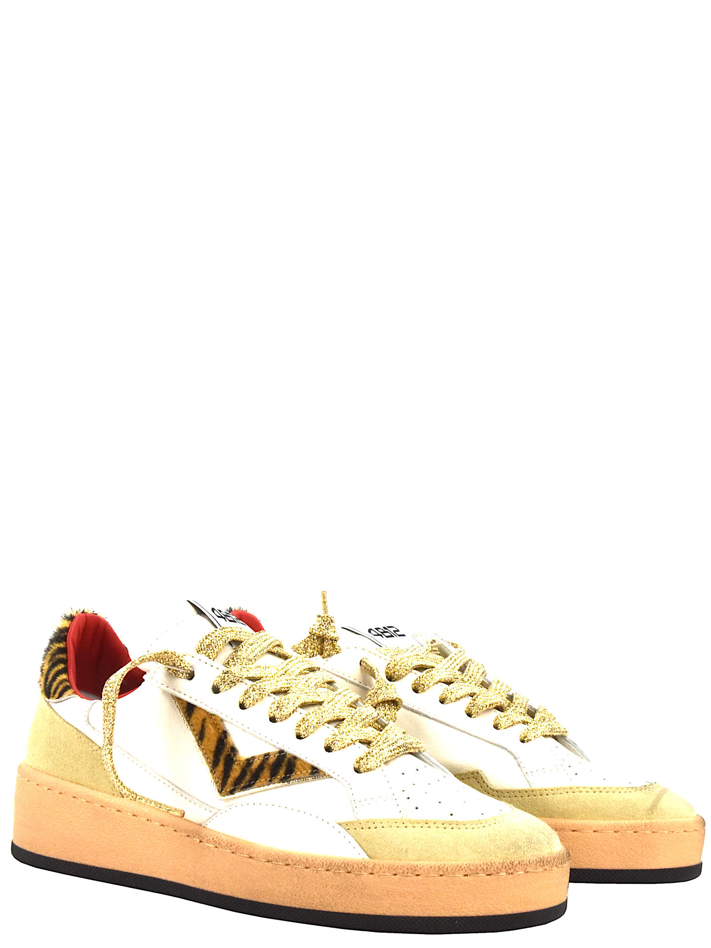 SNEAKERS 4B12 PLAYNEWD229 BIANCO/BEIGE