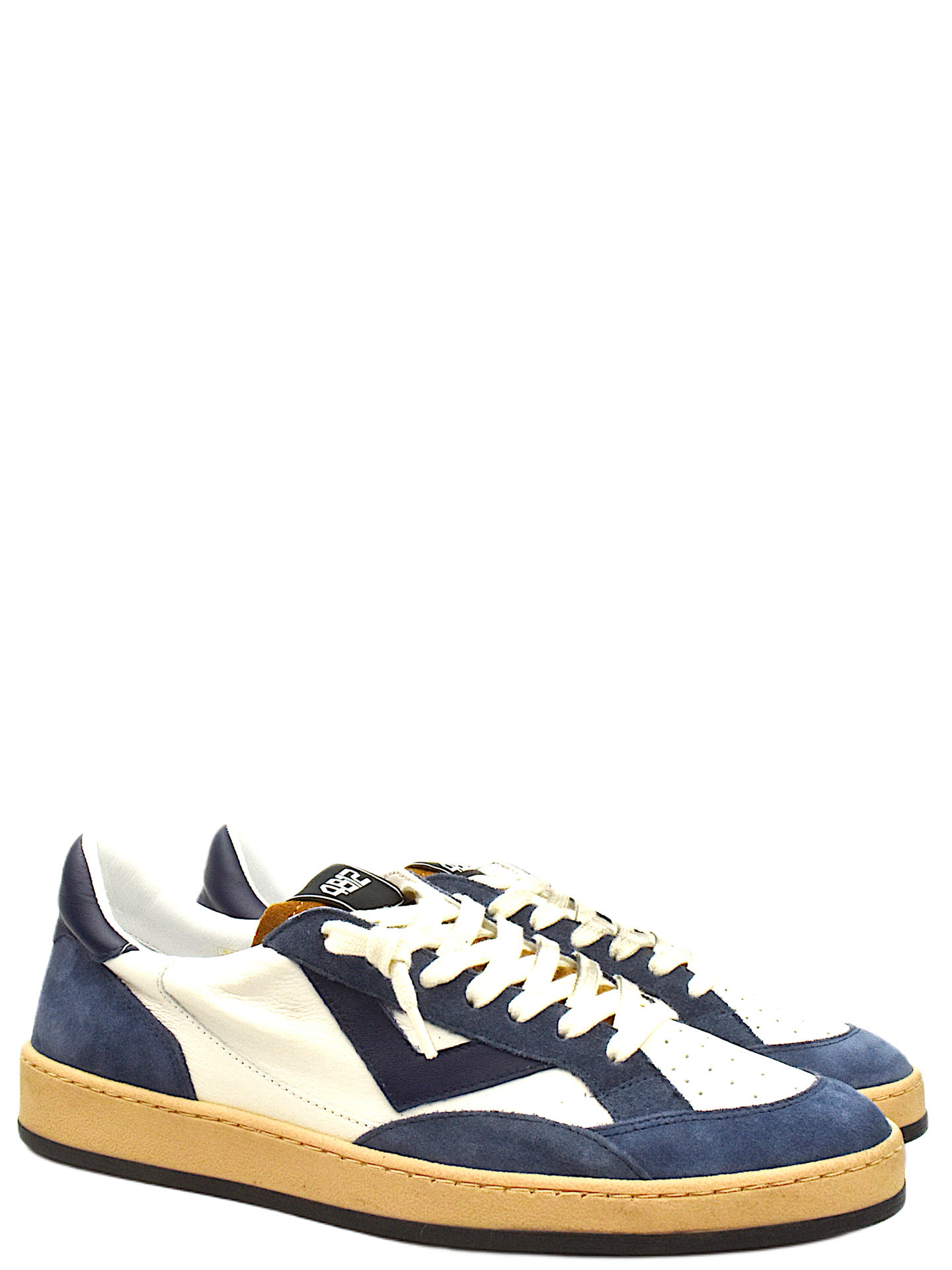 SNEAKERS 4B12 PLAYNEWU1017 BIANCO/BLU