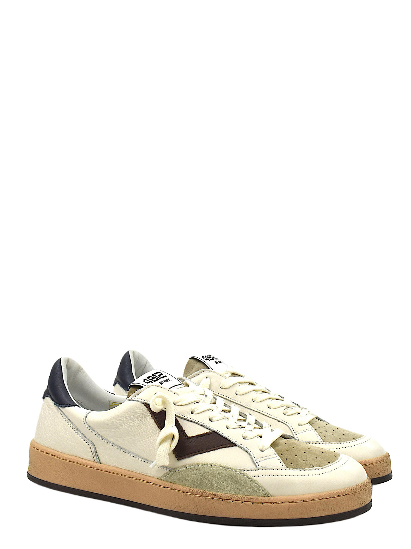 SNEAKERS 4B12 PLAYNEWU1035 GRIGIO/BIANCO