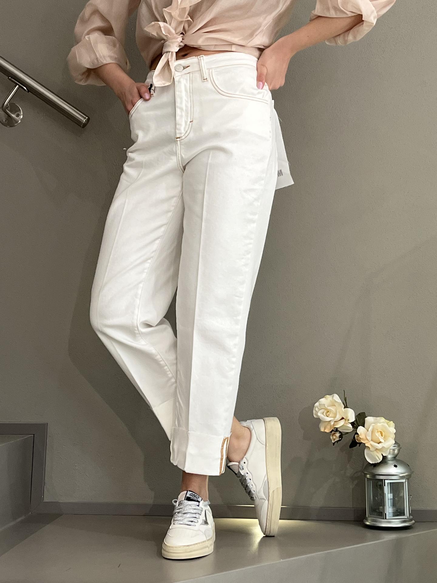 PANTALONE HAVEONE PLSN100 BIANCO