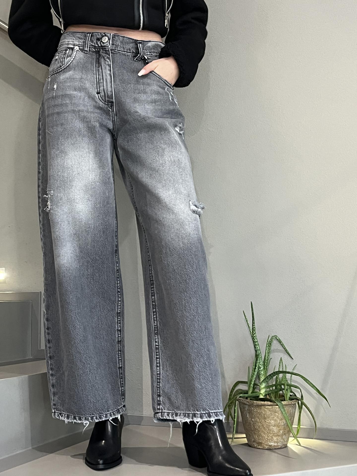 JEANS HAVEONE PLSP012 GRIGIO