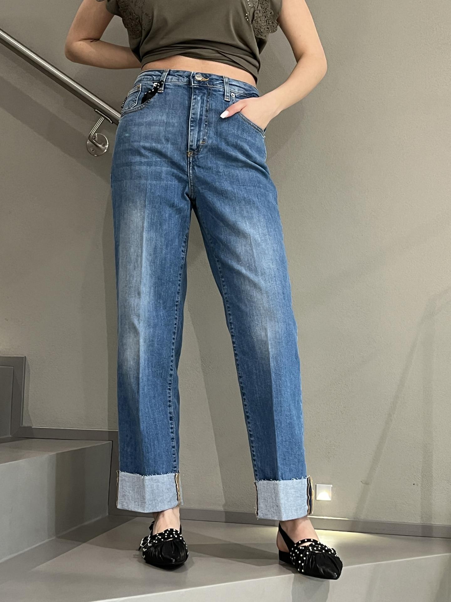 JEANS HAVEONE PLSQ039 BLUE