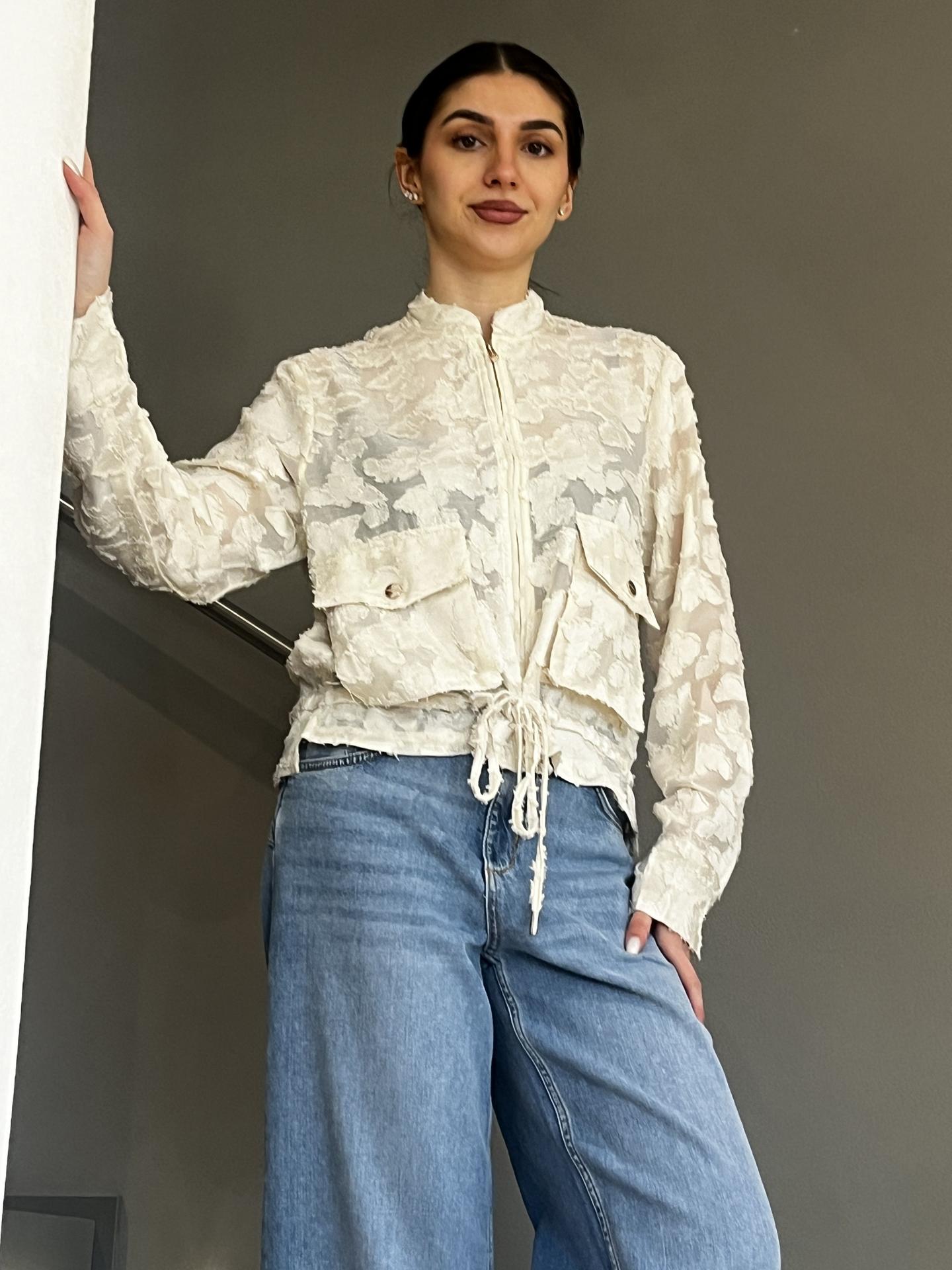 GIUBBINO RINO&PELLE PRIORI BIANCO