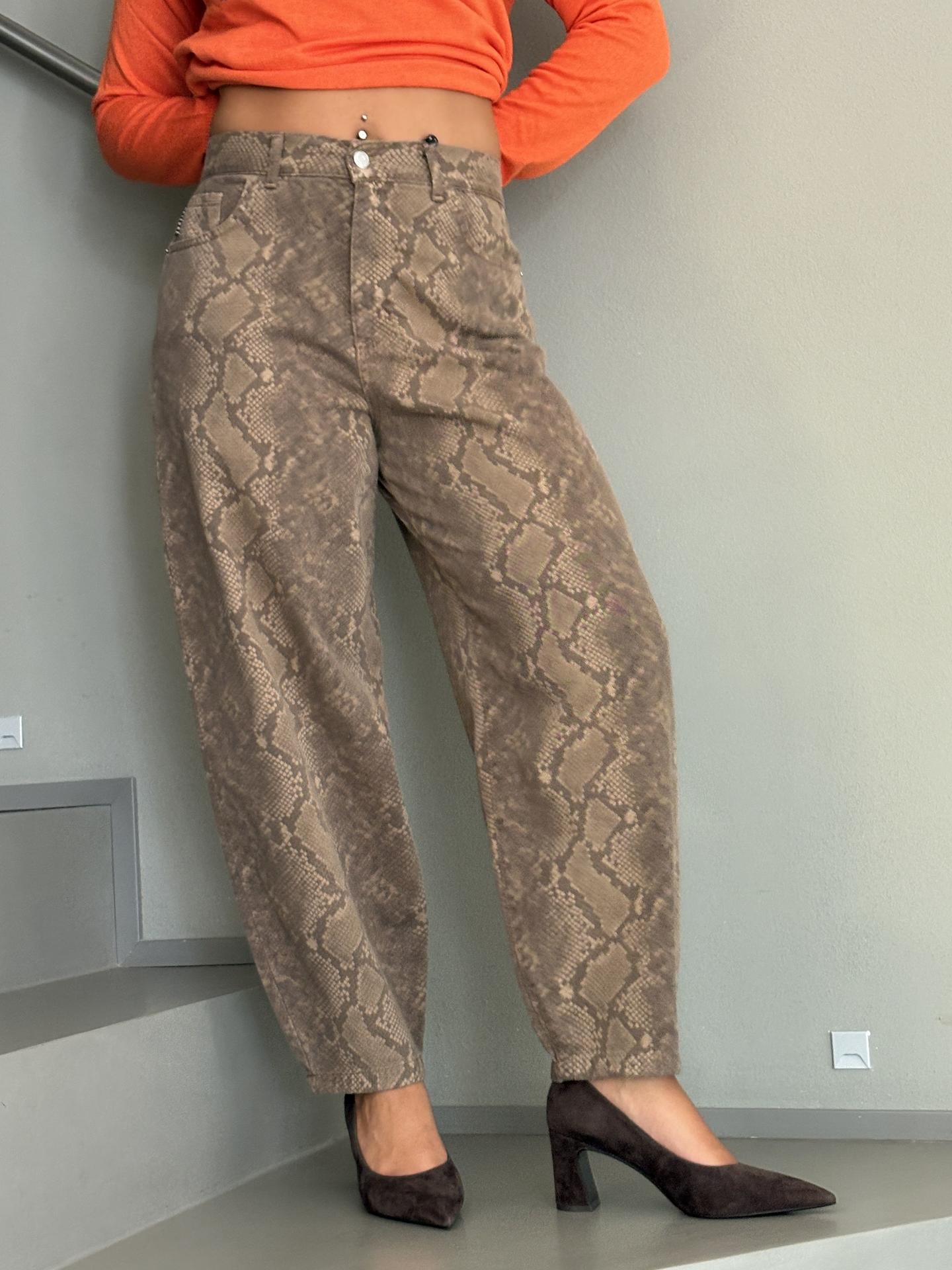 PANTALONE HAVEONE PSBR193 MARRONE