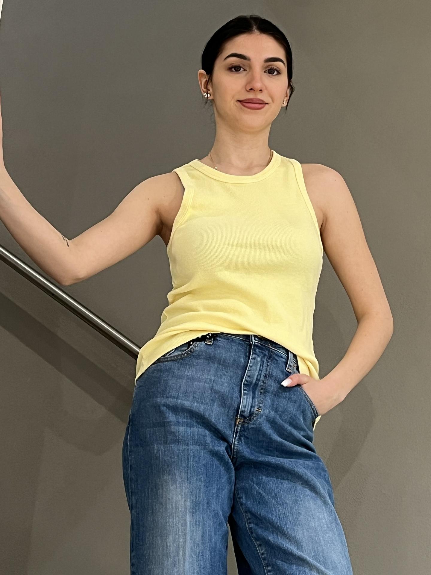 CANOTTA HAVEONE RJSQ029 GIALLO