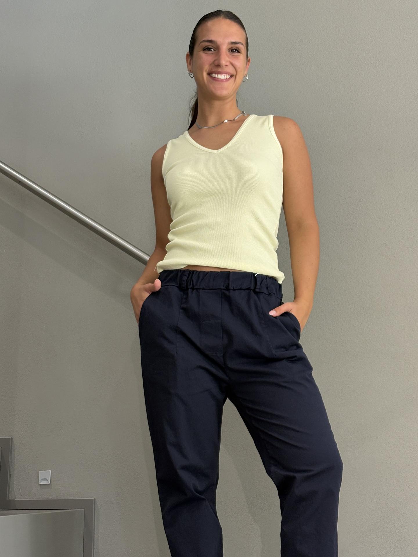 TOP HAVEONE RJSQ198 GIALLO