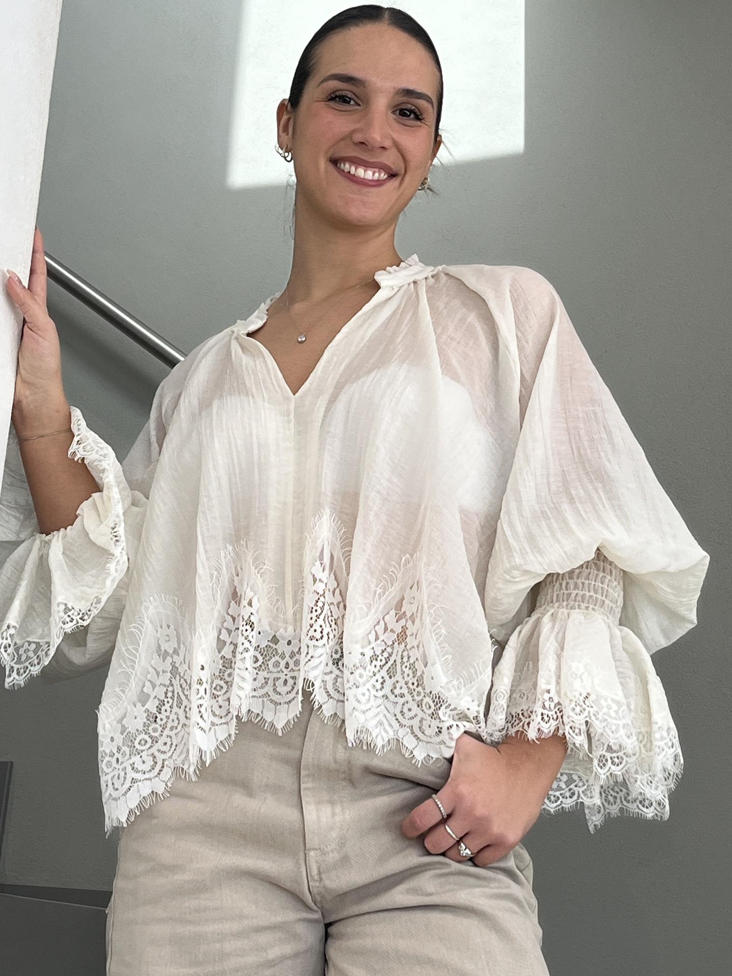 CAMICIA TENSIONE IN FIRENZE S26C539 BEIGE