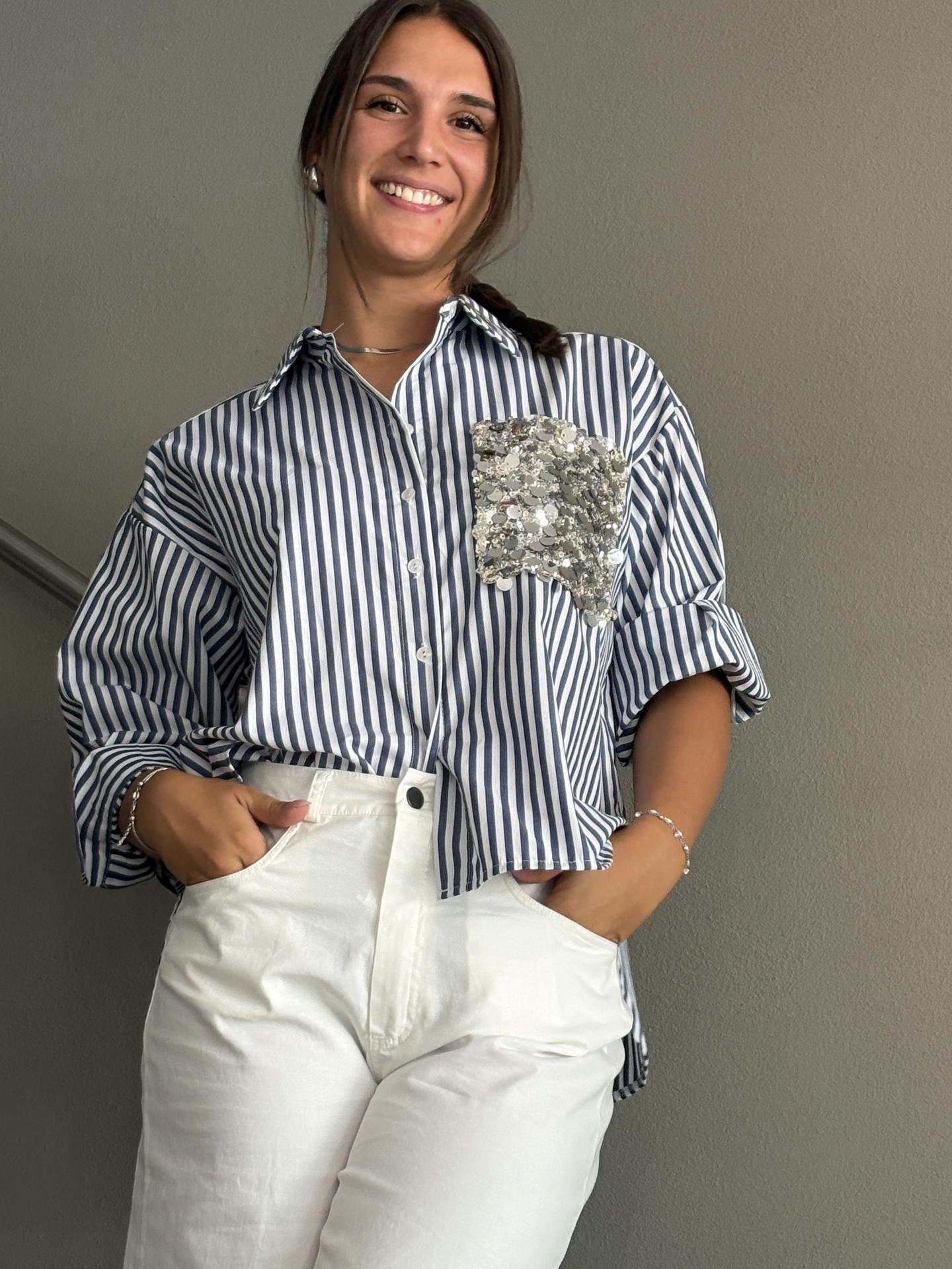 CAMICIA MOTEL S26CE26 BIANCO
