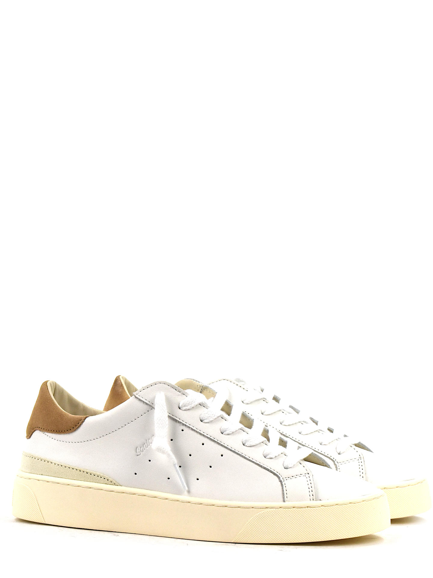 SNEAKERS D.A.T.E SOCA BIANCO/BEIGE