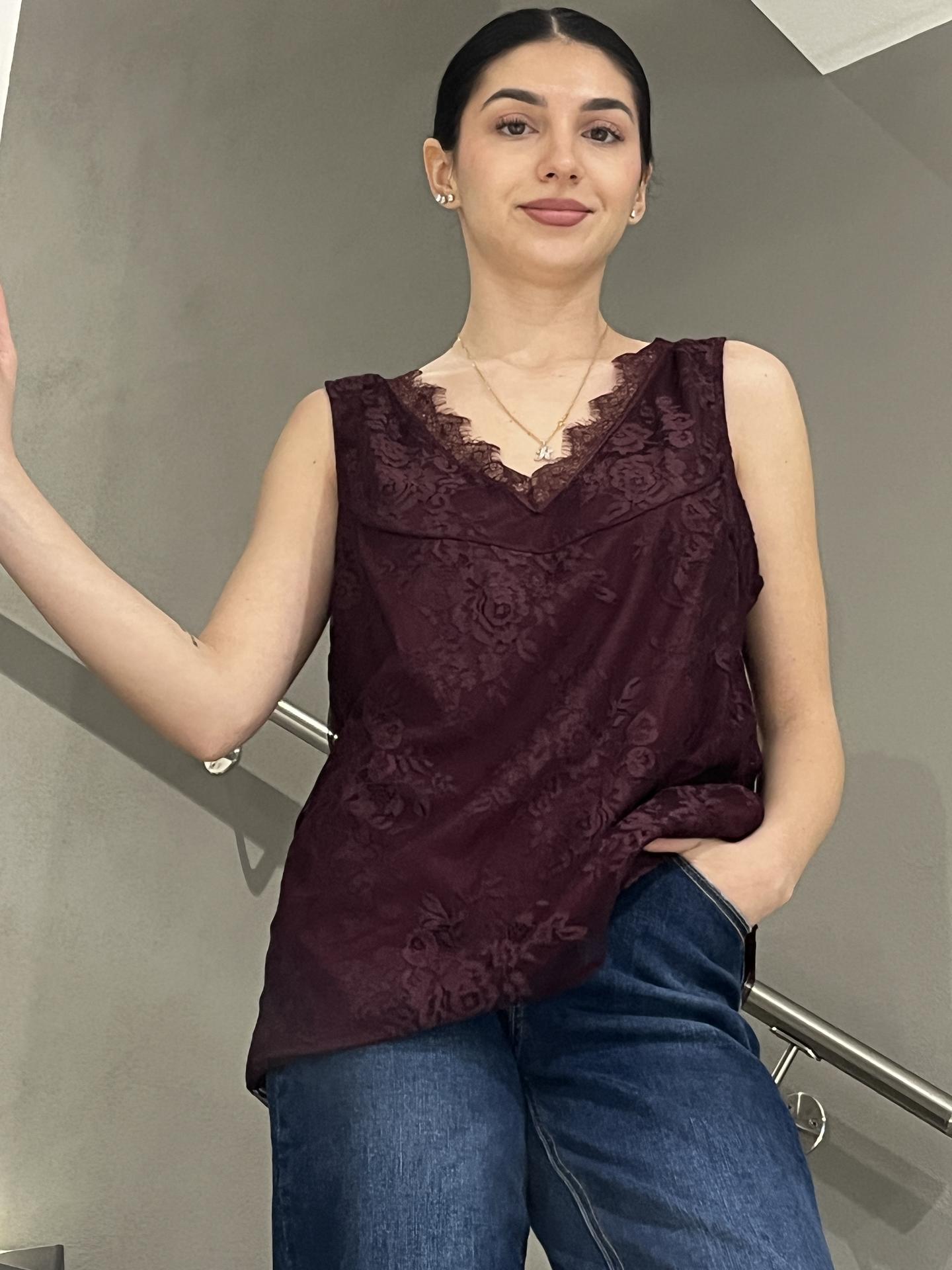 MAGLIA SUSY STAR ST00163T BORDEAUX