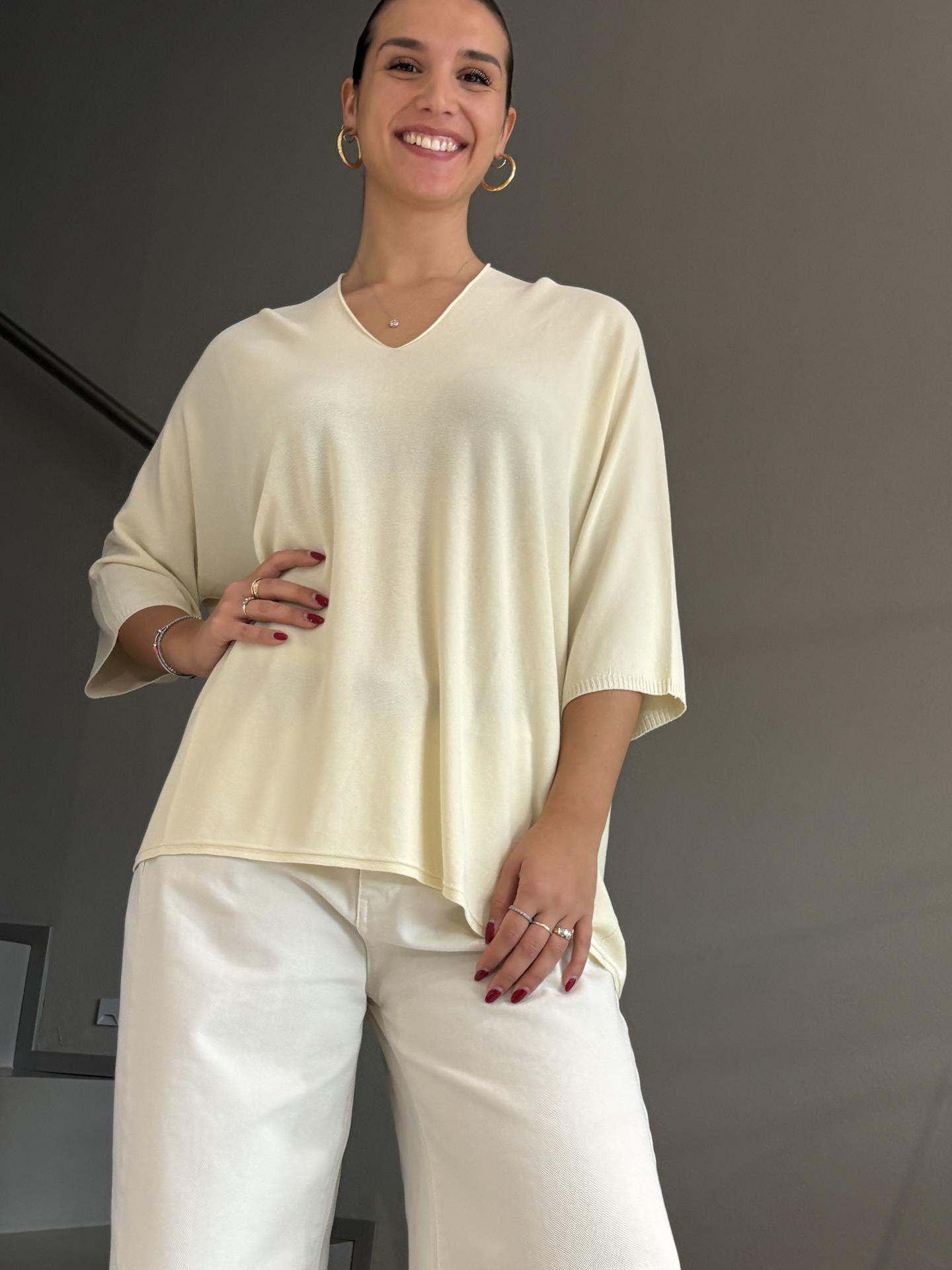 MAGLIA SUSY STAR ST121501 GIALLO