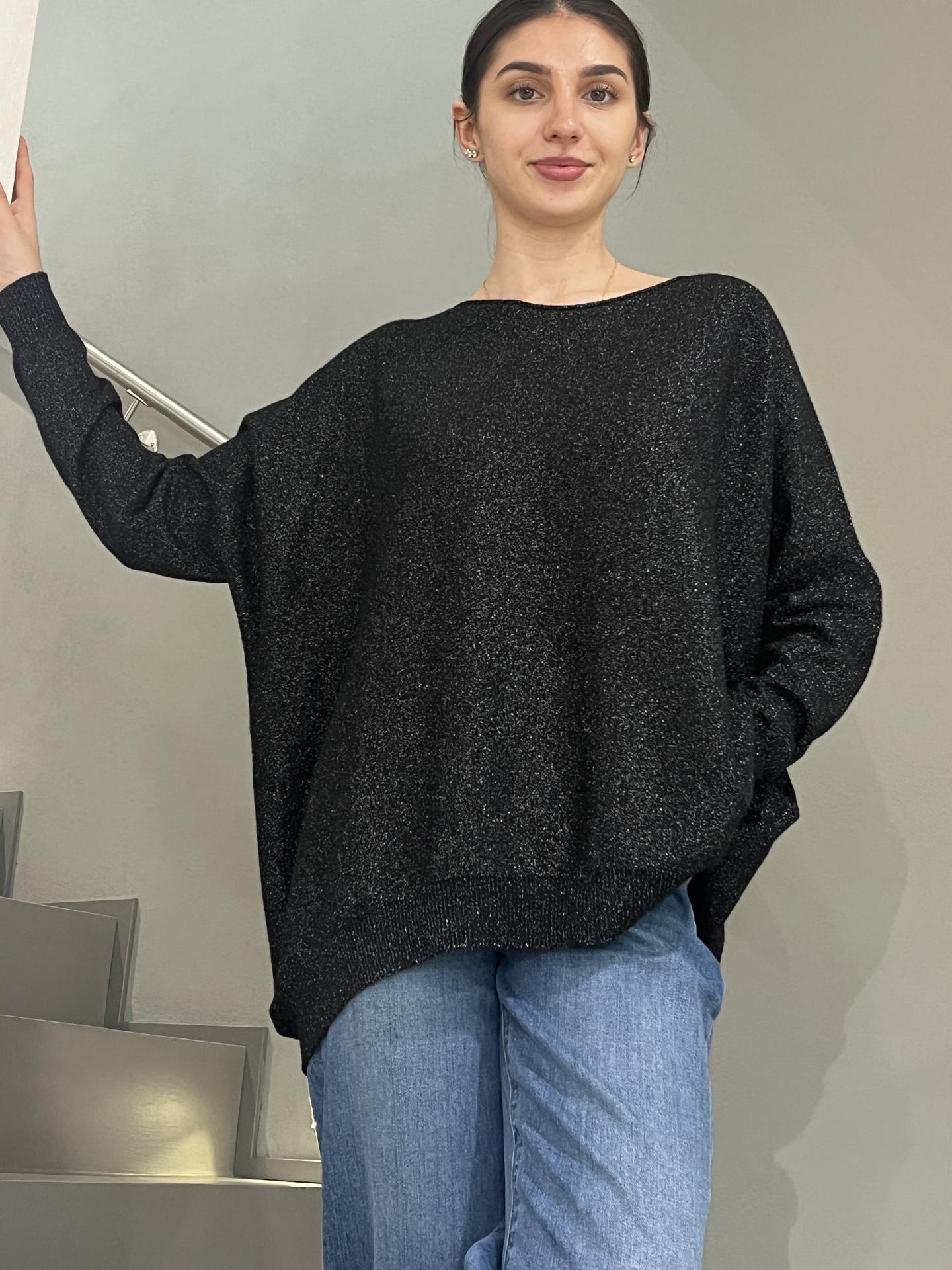 MAGLIA SUSY STAR ST22047LX NERO