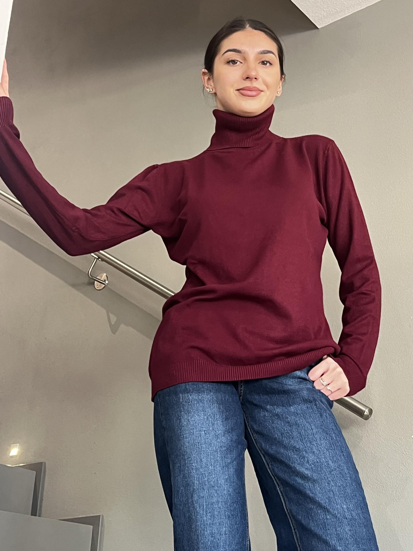 MAGLIA SUSY STAR ST25906 BORDEAUX