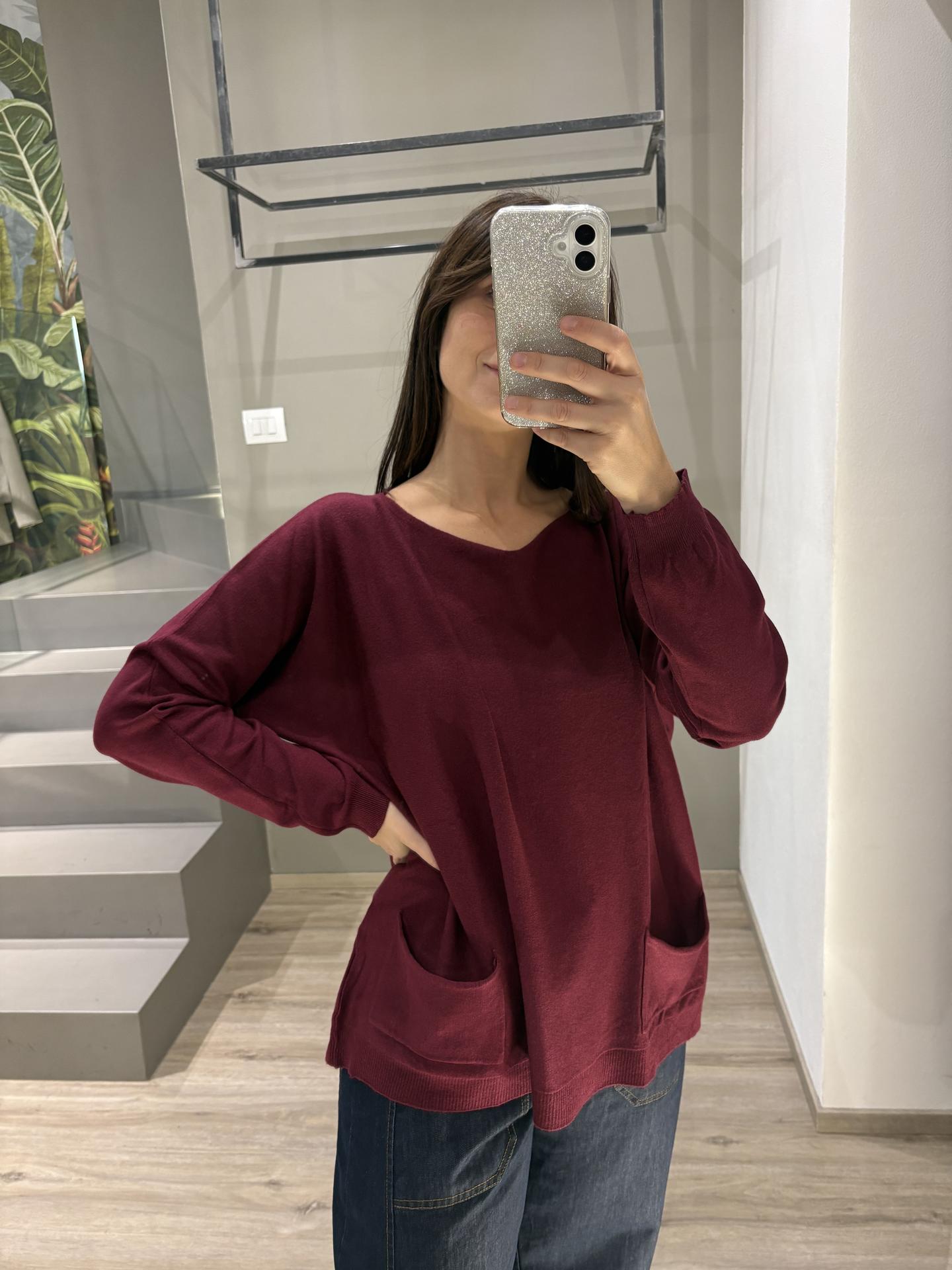 MAGLIA SUSY STAR ST26906 BORDEAUX