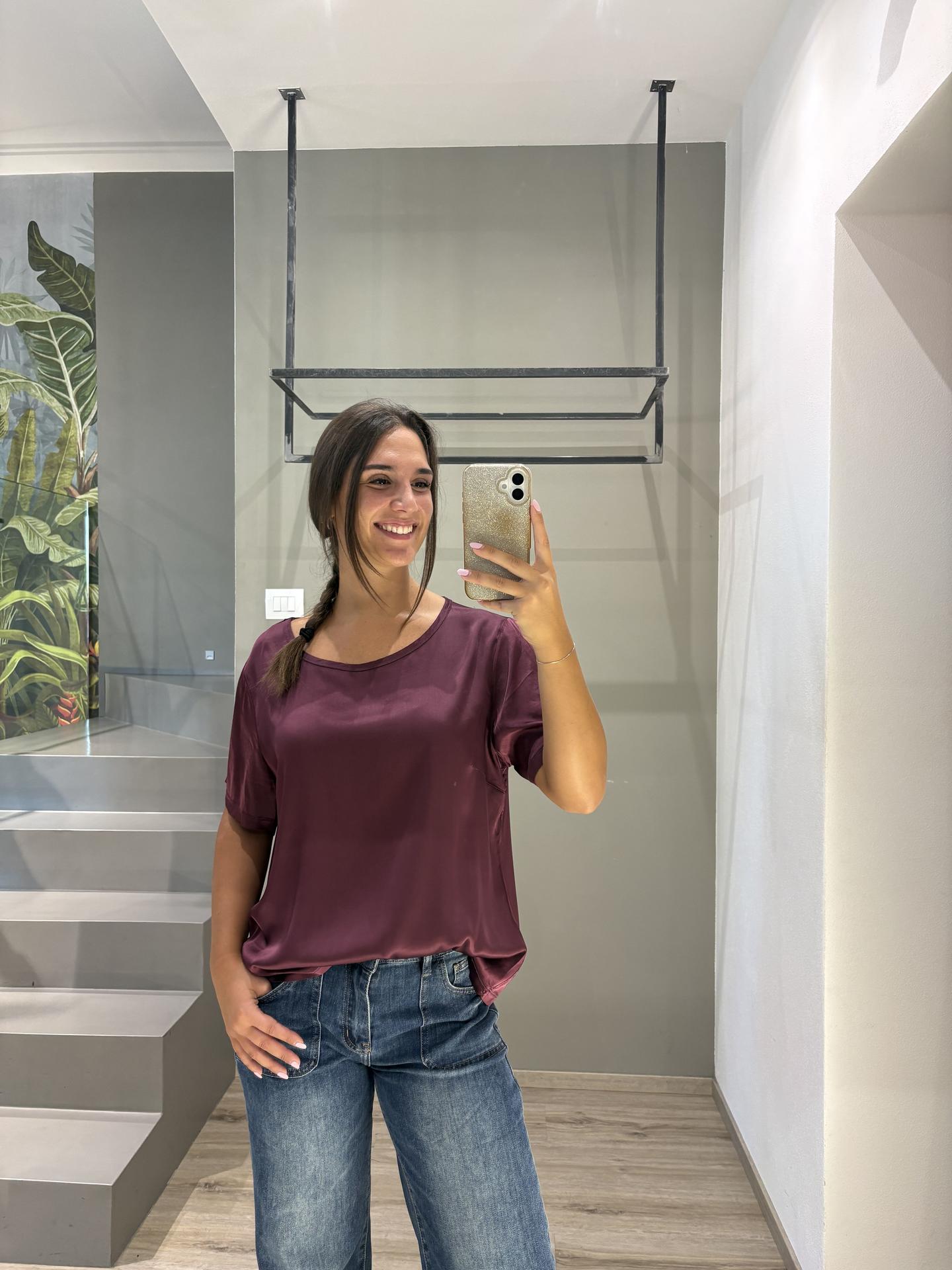 MAGLIA SUSY STAR ST26W9514BU BORDEAUX