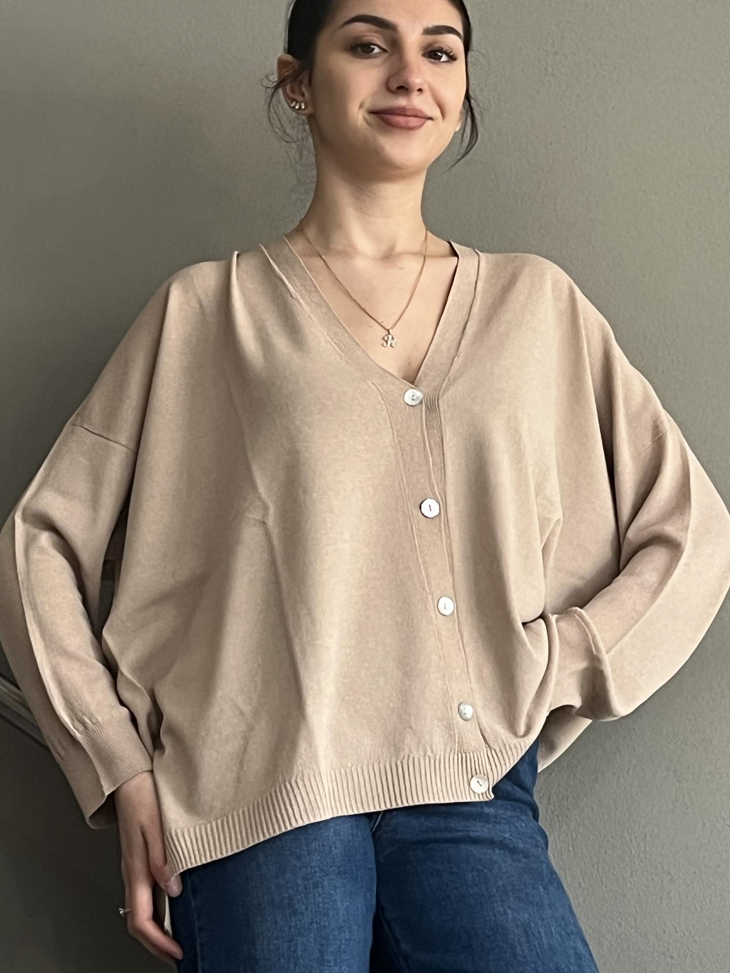 MAGLIA SUSY STAR ST3215125 BEIGE