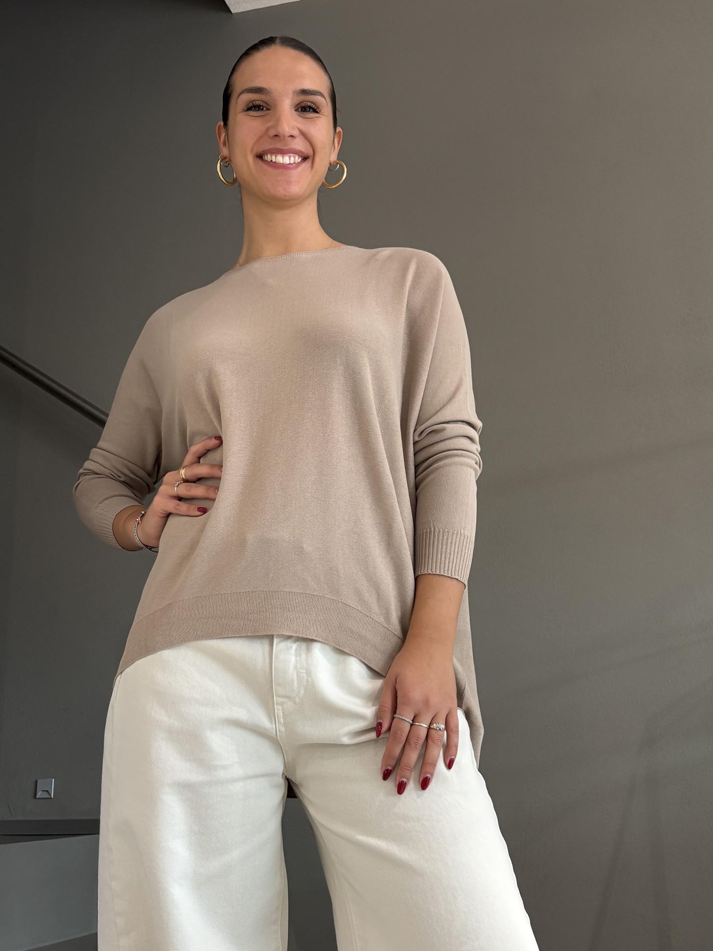 MAGLIA SUSY STAR ST321577 TORTORA