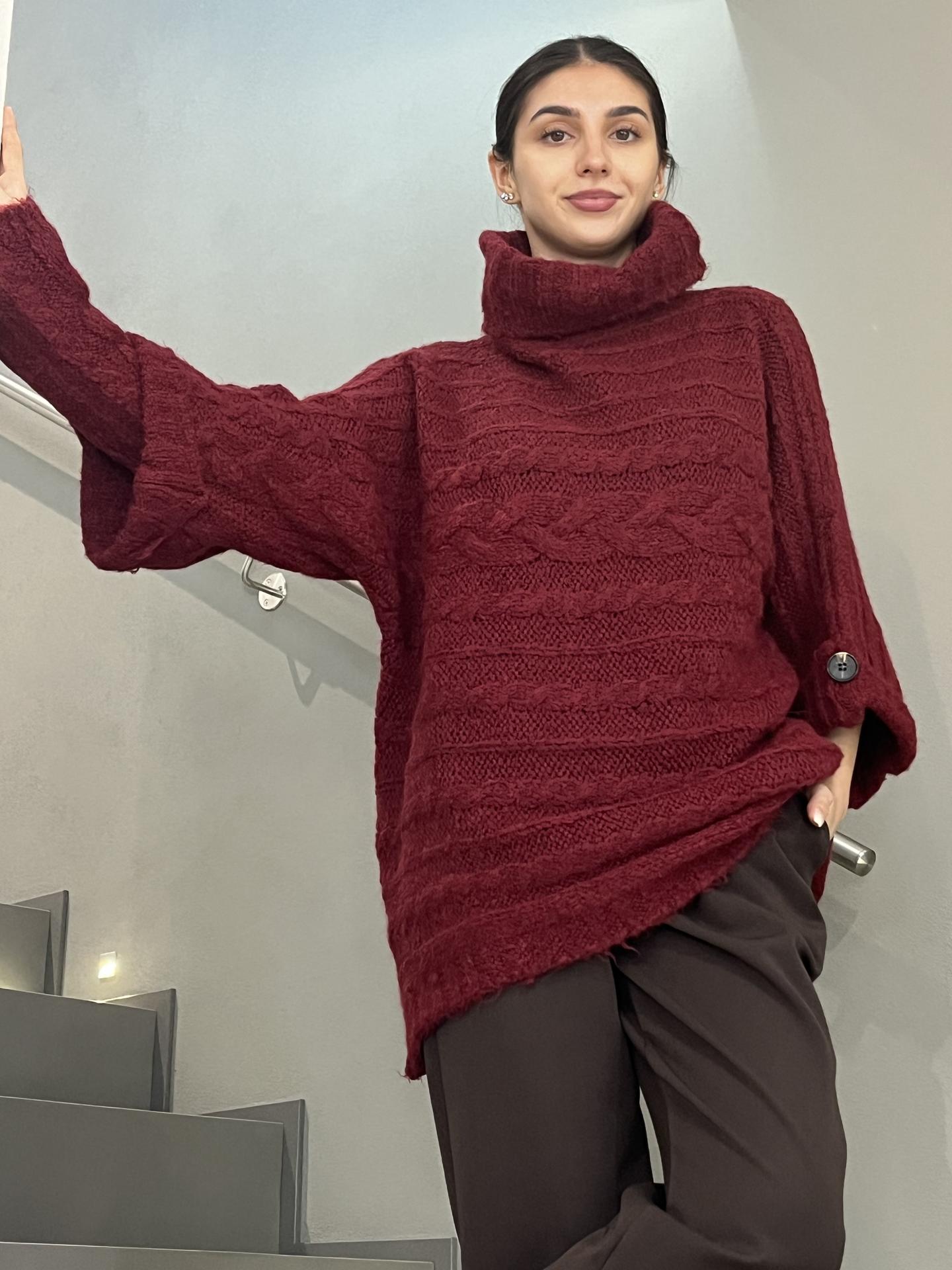 MAGLIA SUSY STAR ST3WM221 BORDEAUX