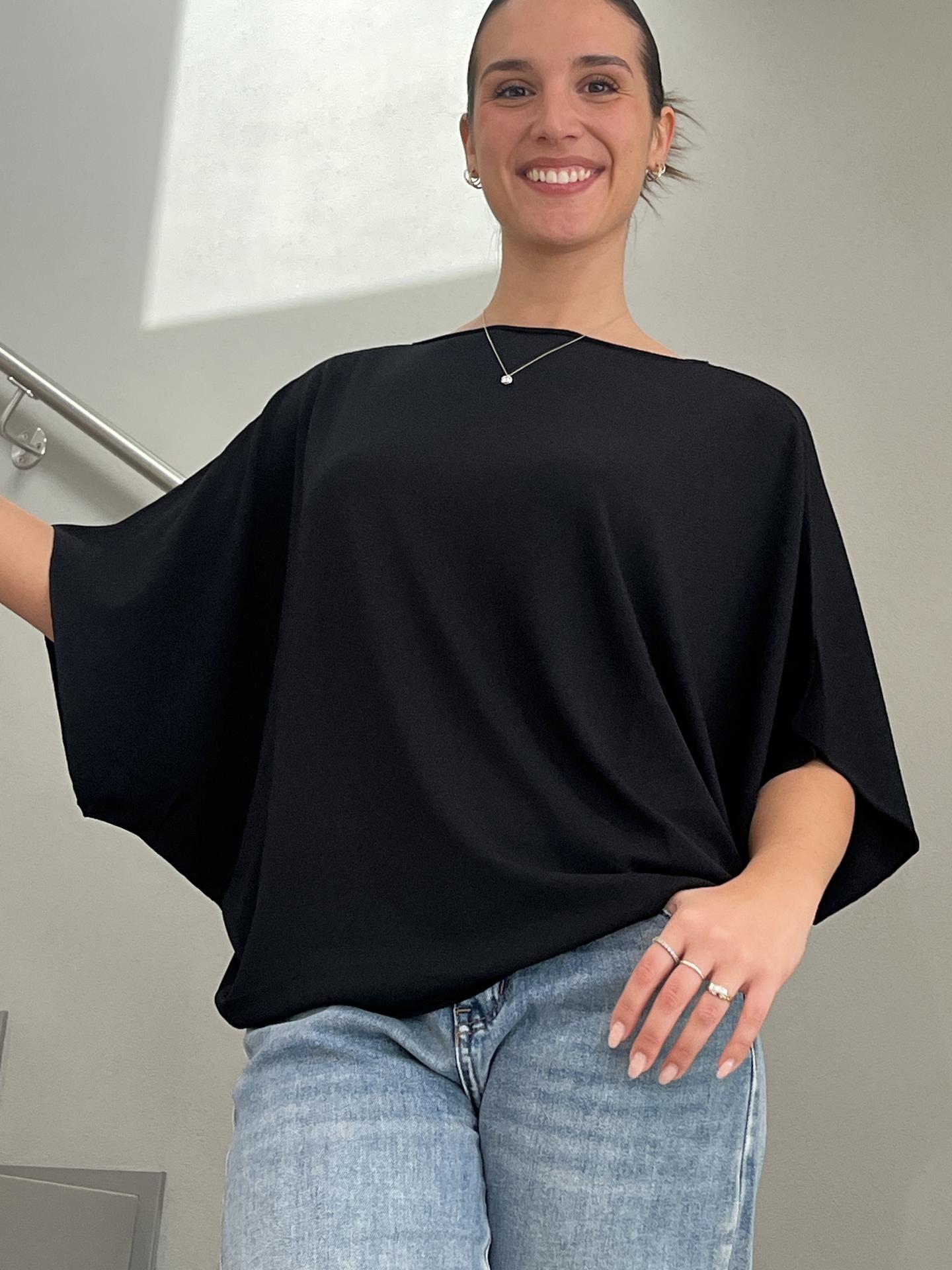 MAGLIA SUSY STAR ST521517 NERO