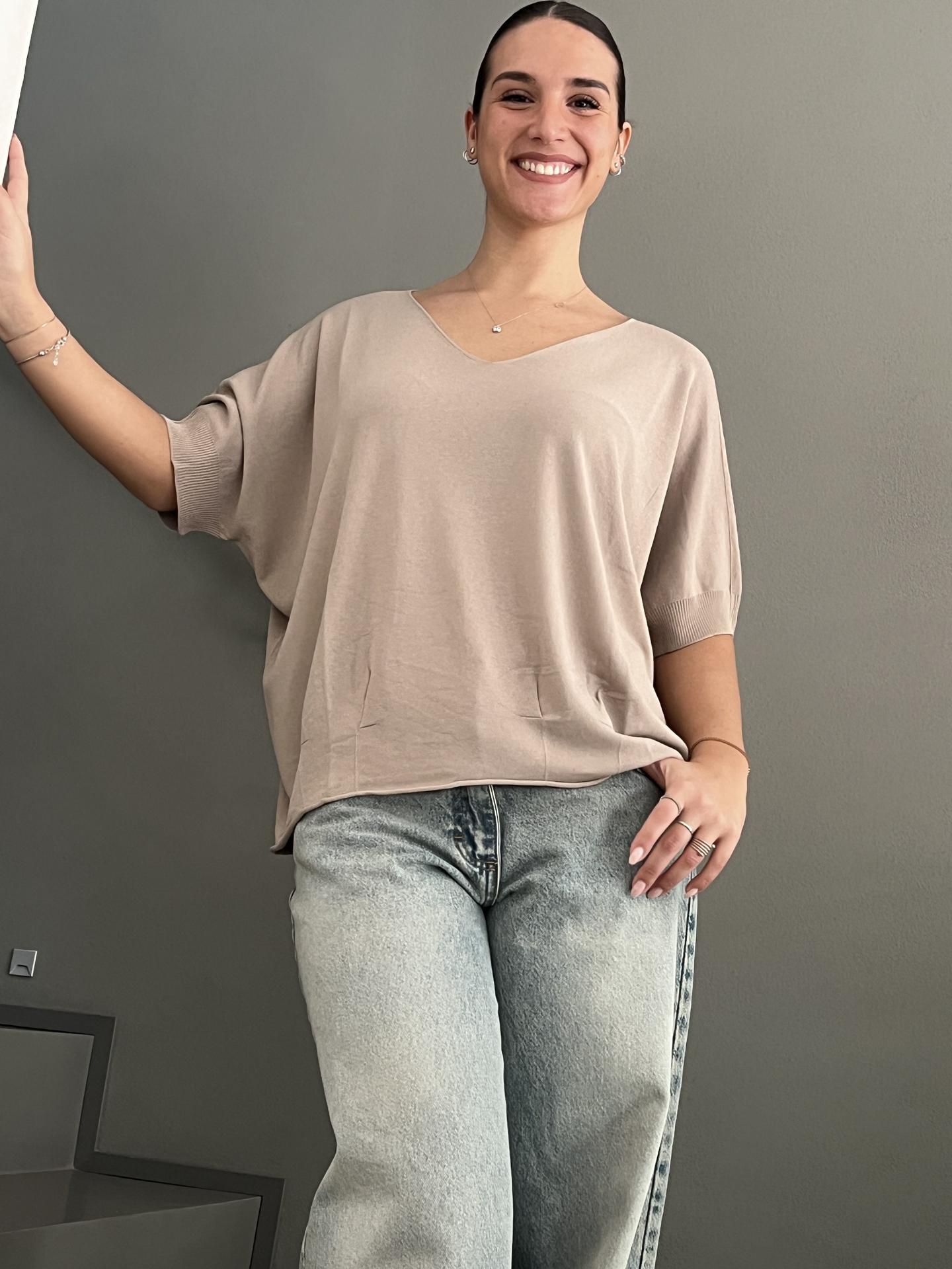 MAGLIA SUSY STAR ST521537 TORTORA