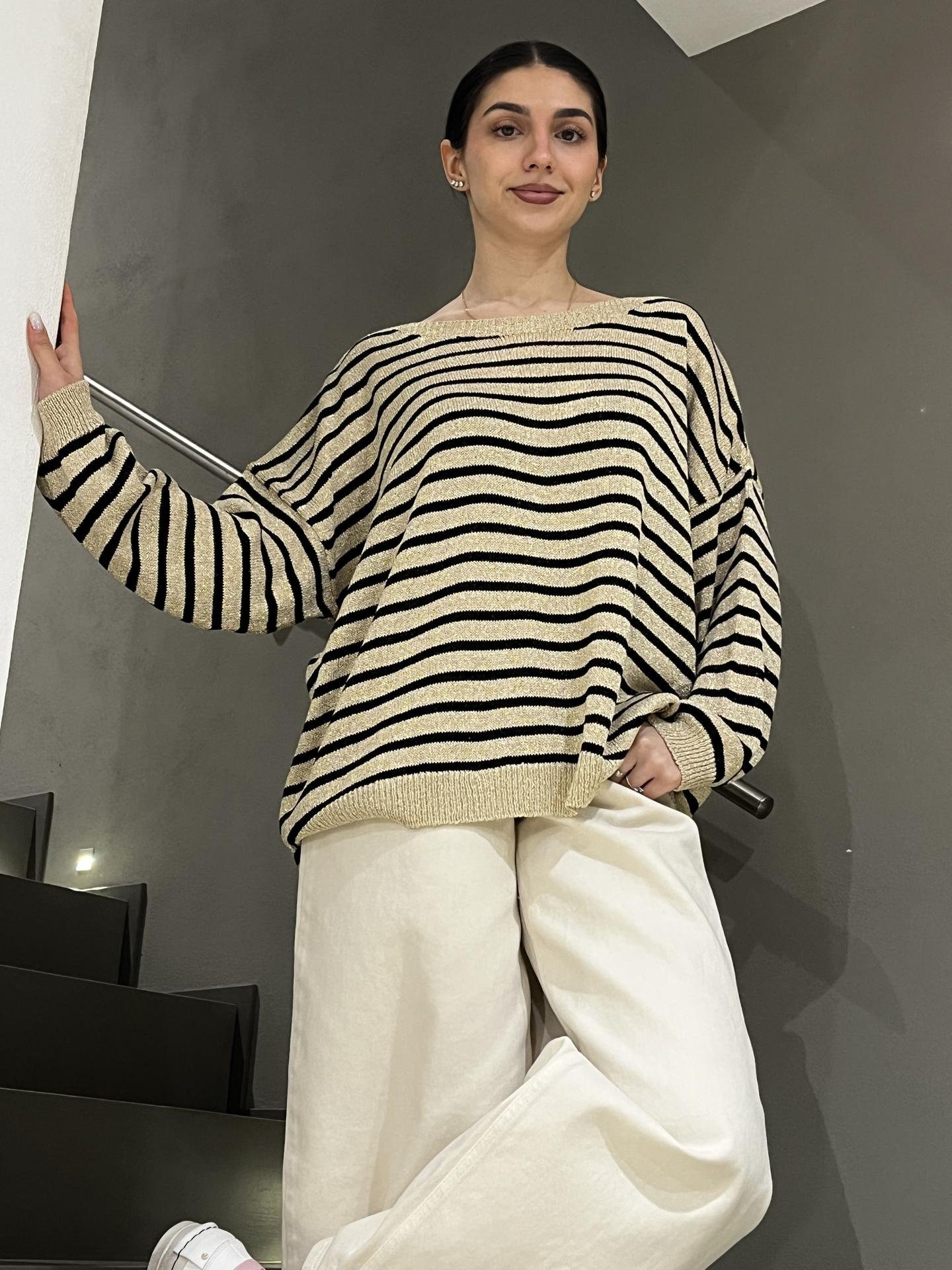 MAGLIA SUSY STAR ST710031 ORO