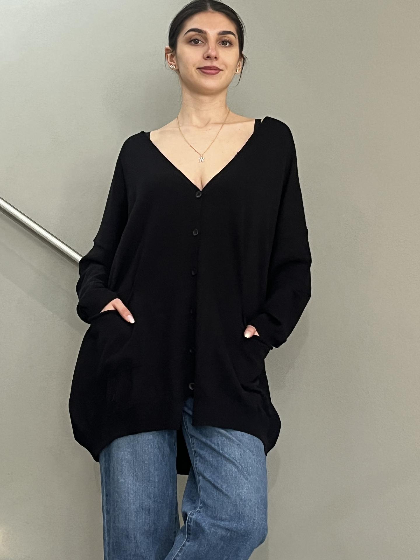 MAGLIA SUSY STAR ST78421 NERO