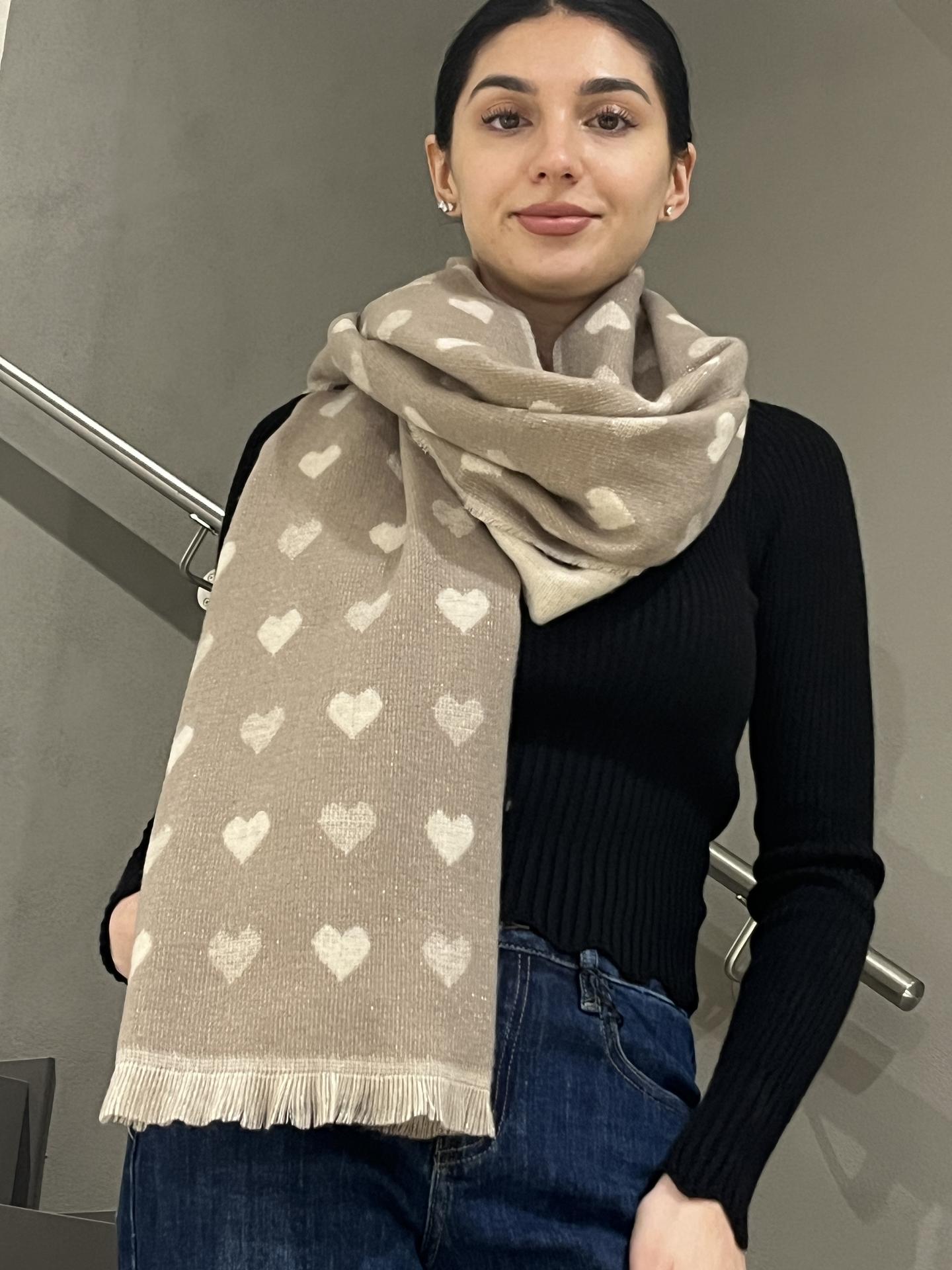 SCIARPA SUSY STAR ST9332RE TORTORA