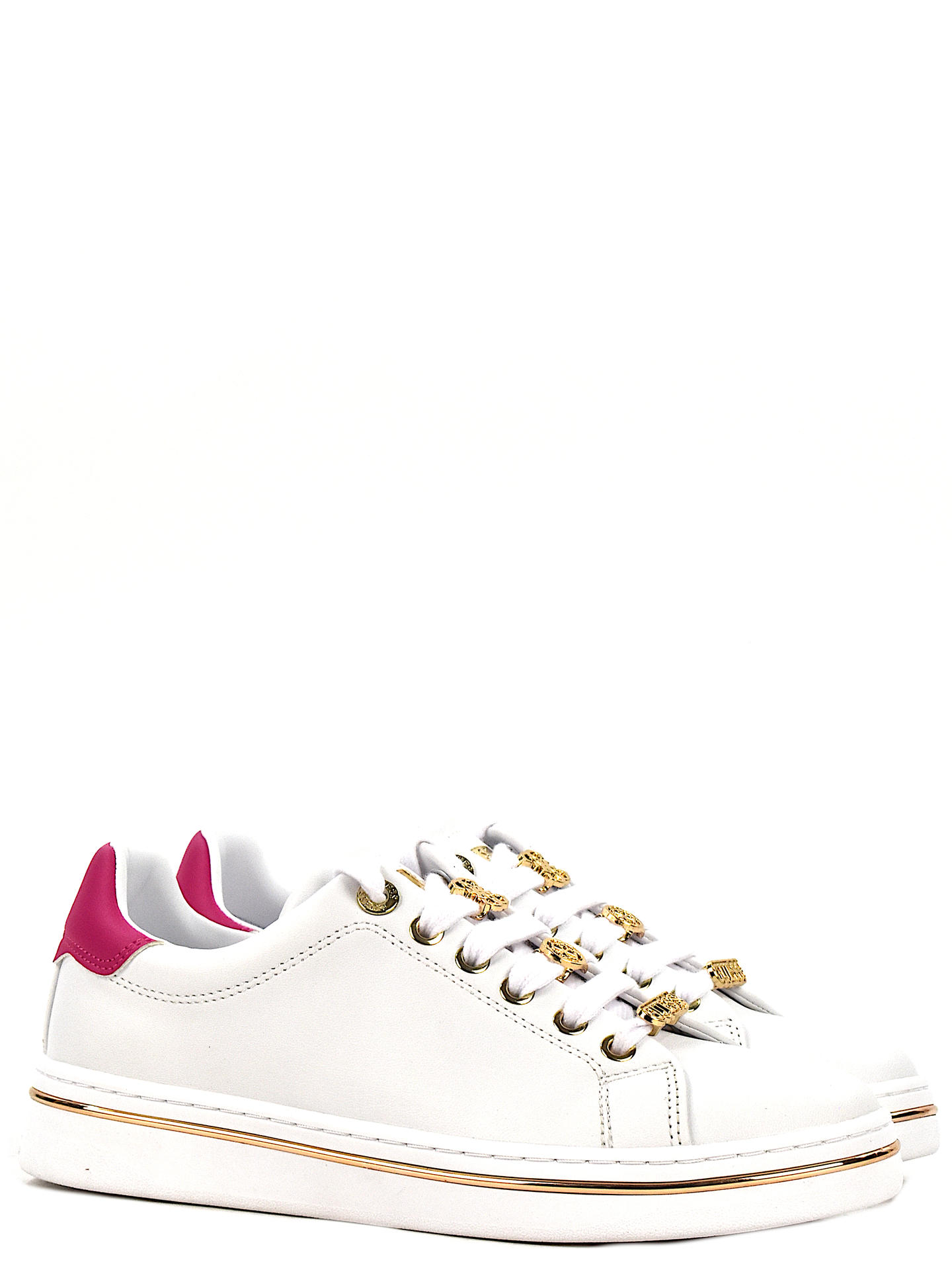 SNEAKERS GUESS STASEY BIANCO/FUCSIA