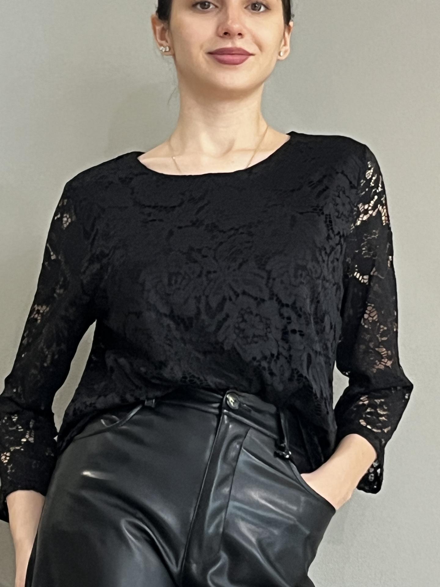 MAGLIA SUSY STAR STC811053 NERO
