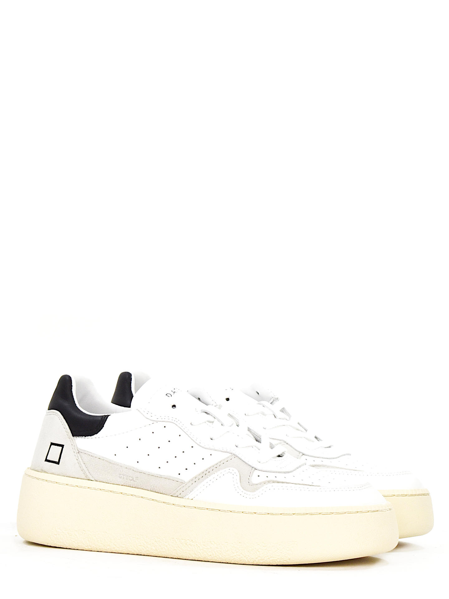 SNEAKERS D.A.T.E STCAWB BIANCO/NERO