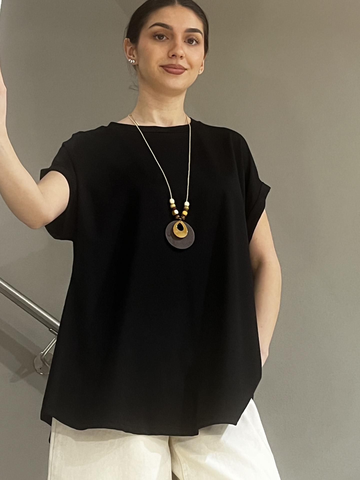 MAGLIA SUSY STAR STLS1592 NERO