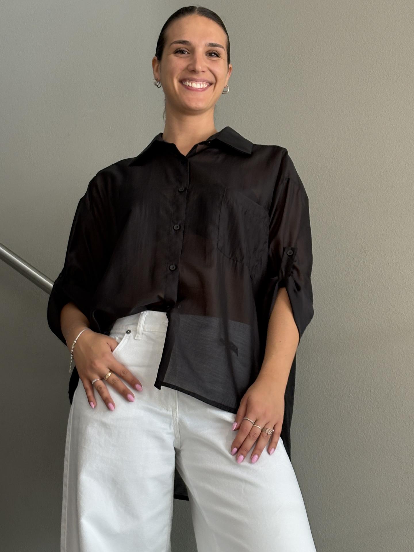 CAMICIA SUSY STAR STLS2285 NERO