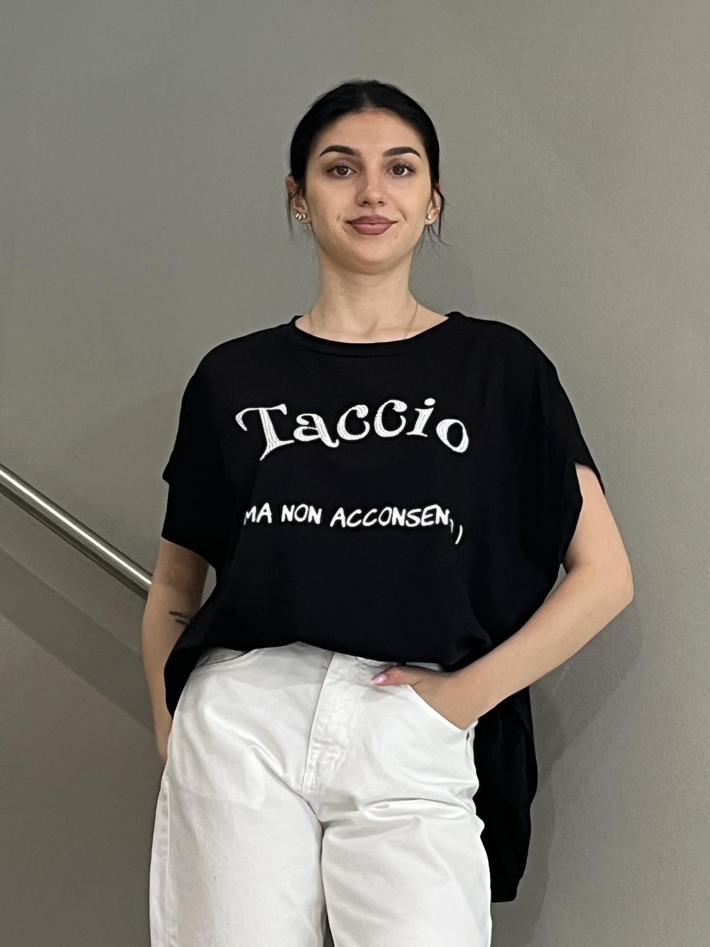 T-SHIRT SUSY STAR STM238T NERO