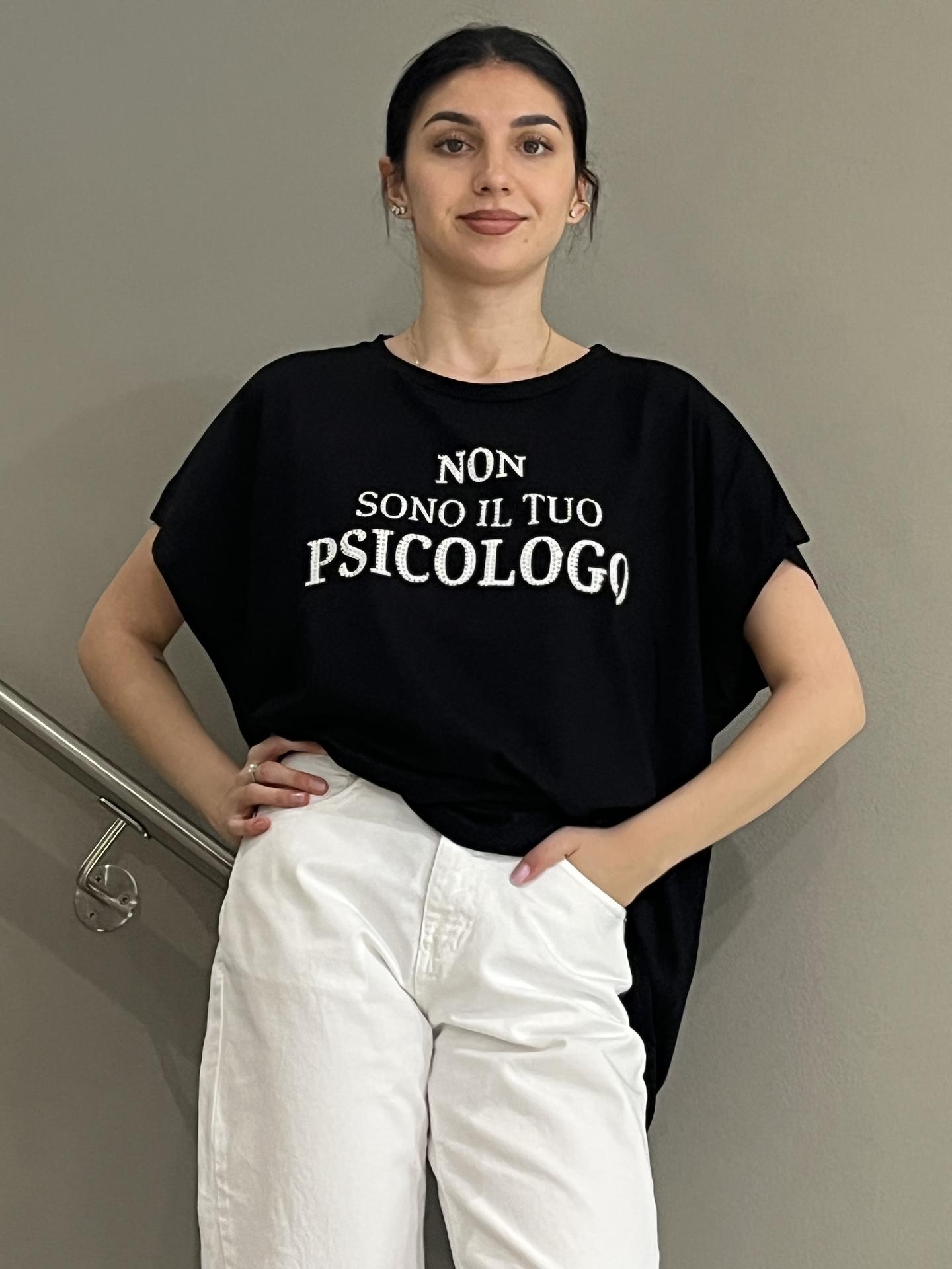 T-SHIRT SUSY STAR STM240 NERO