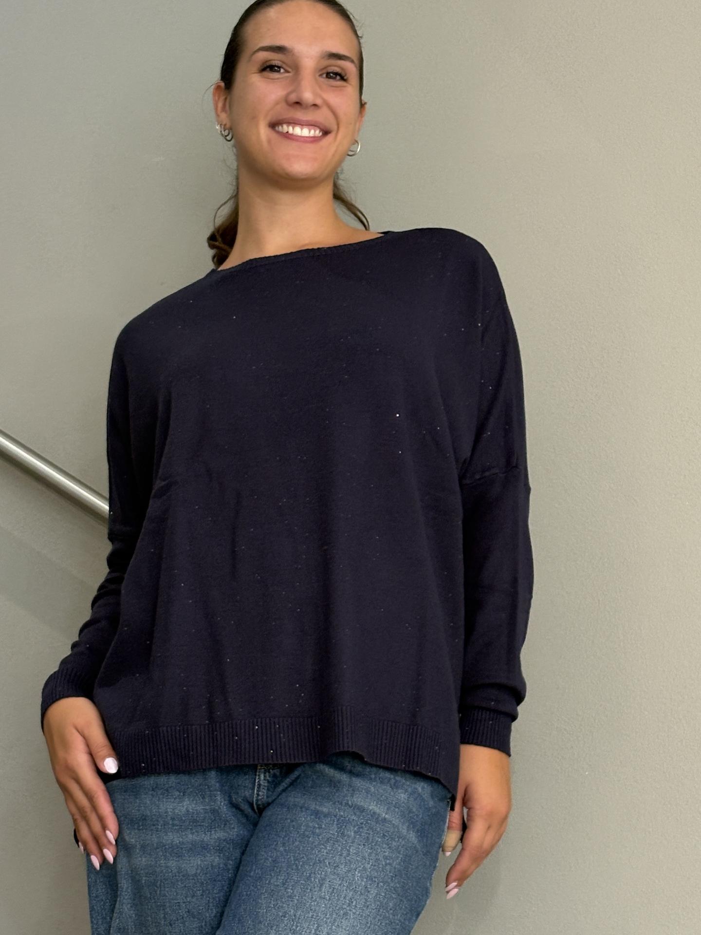 MAGLIA SUSY STAR STM307 BLUE