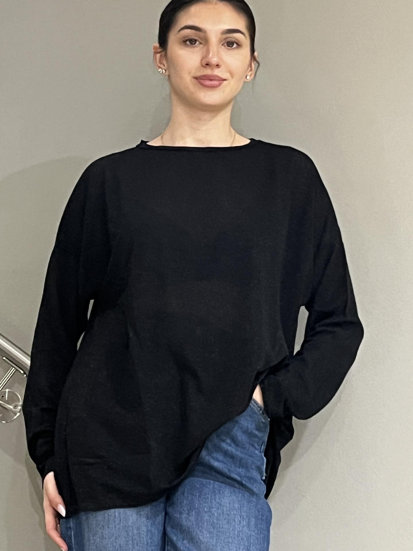 MAGLIA SUSY STAR STSY0347 NERO